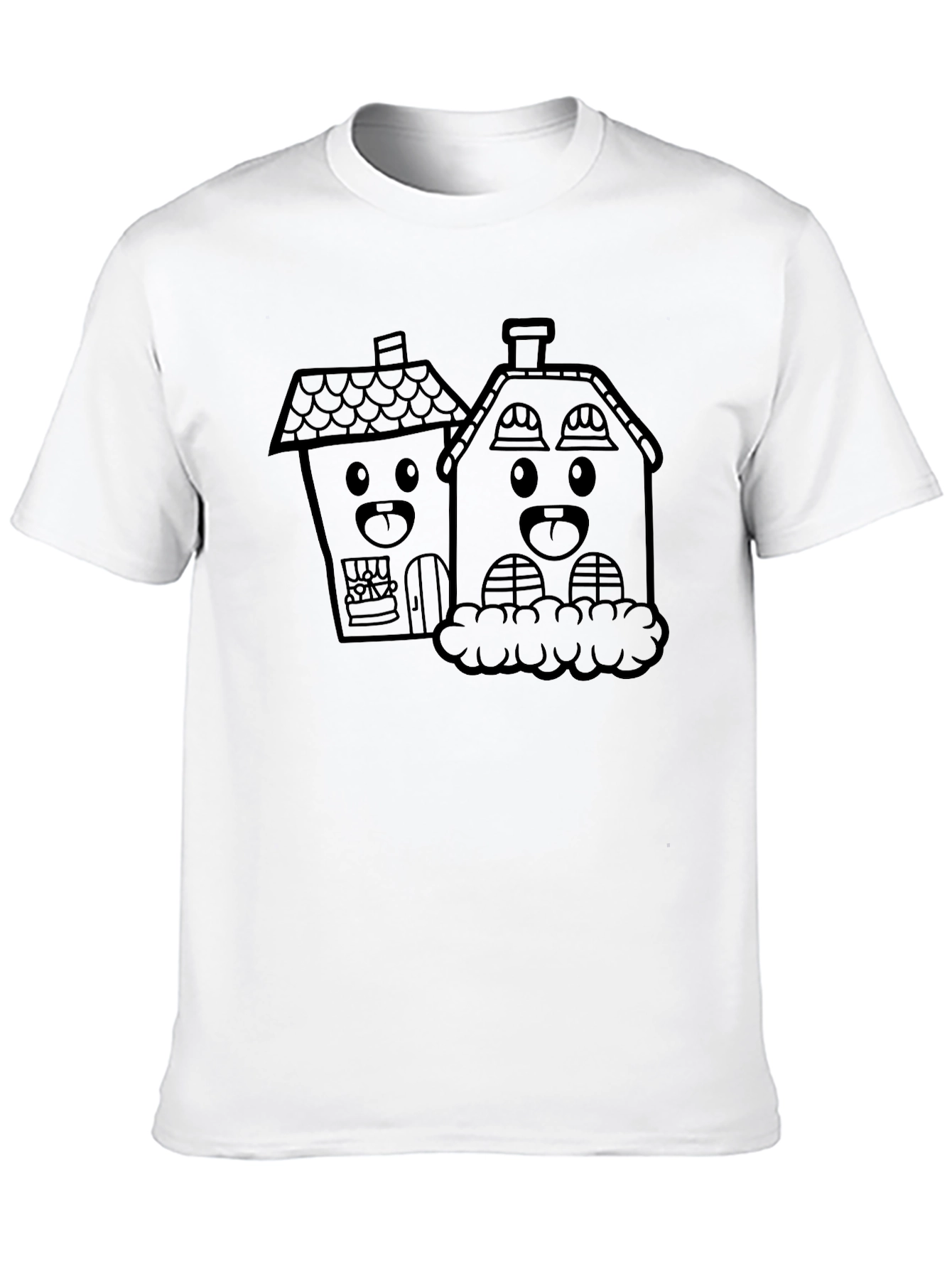 Cartoon House T-Shirt