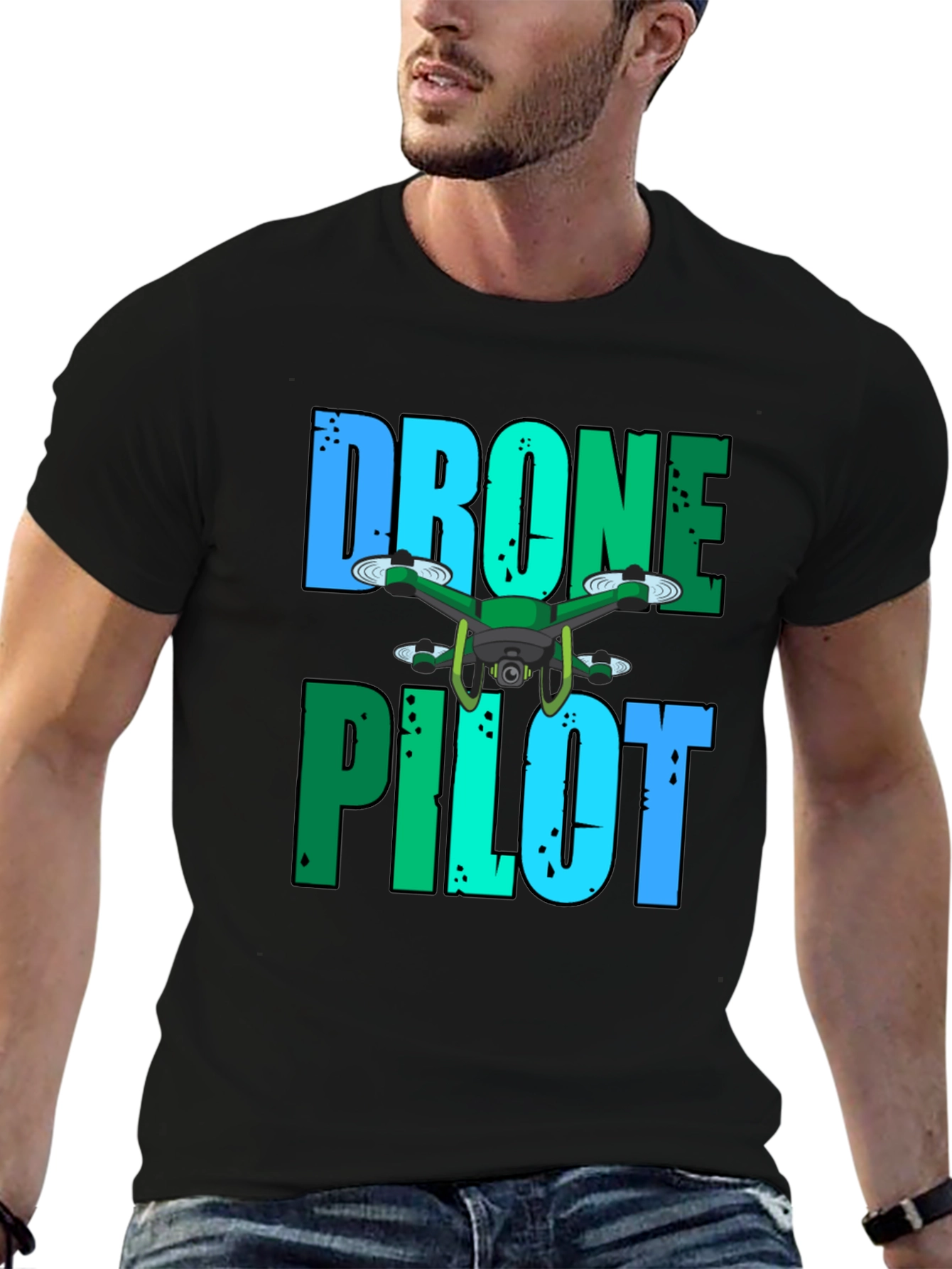 Drone Pilot Graphic T-Shirt