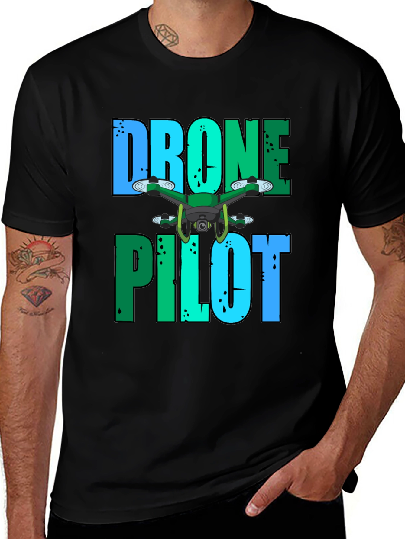Drone Pilot Graphic T-Shirt