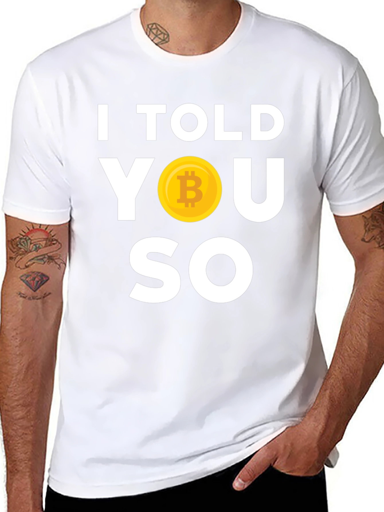 I Told You So Bitcoin T-Shirt