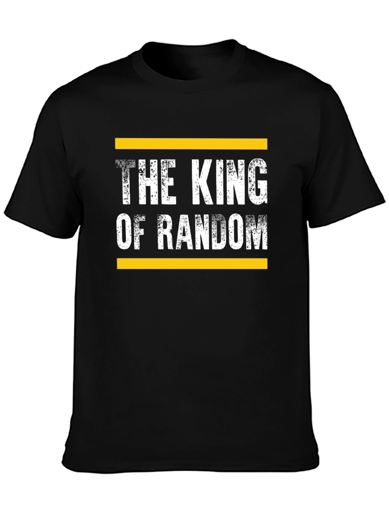 The King of Random Graphic Tee - Black
