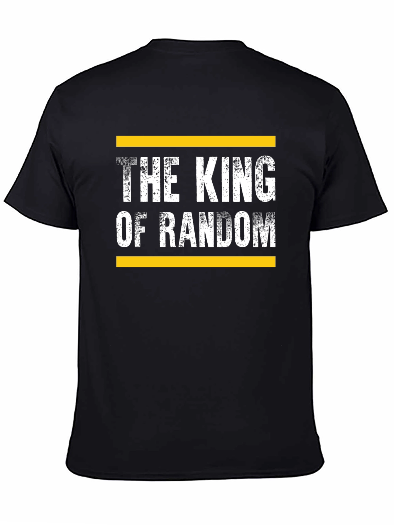 The King of Random Graphic Tee - Black