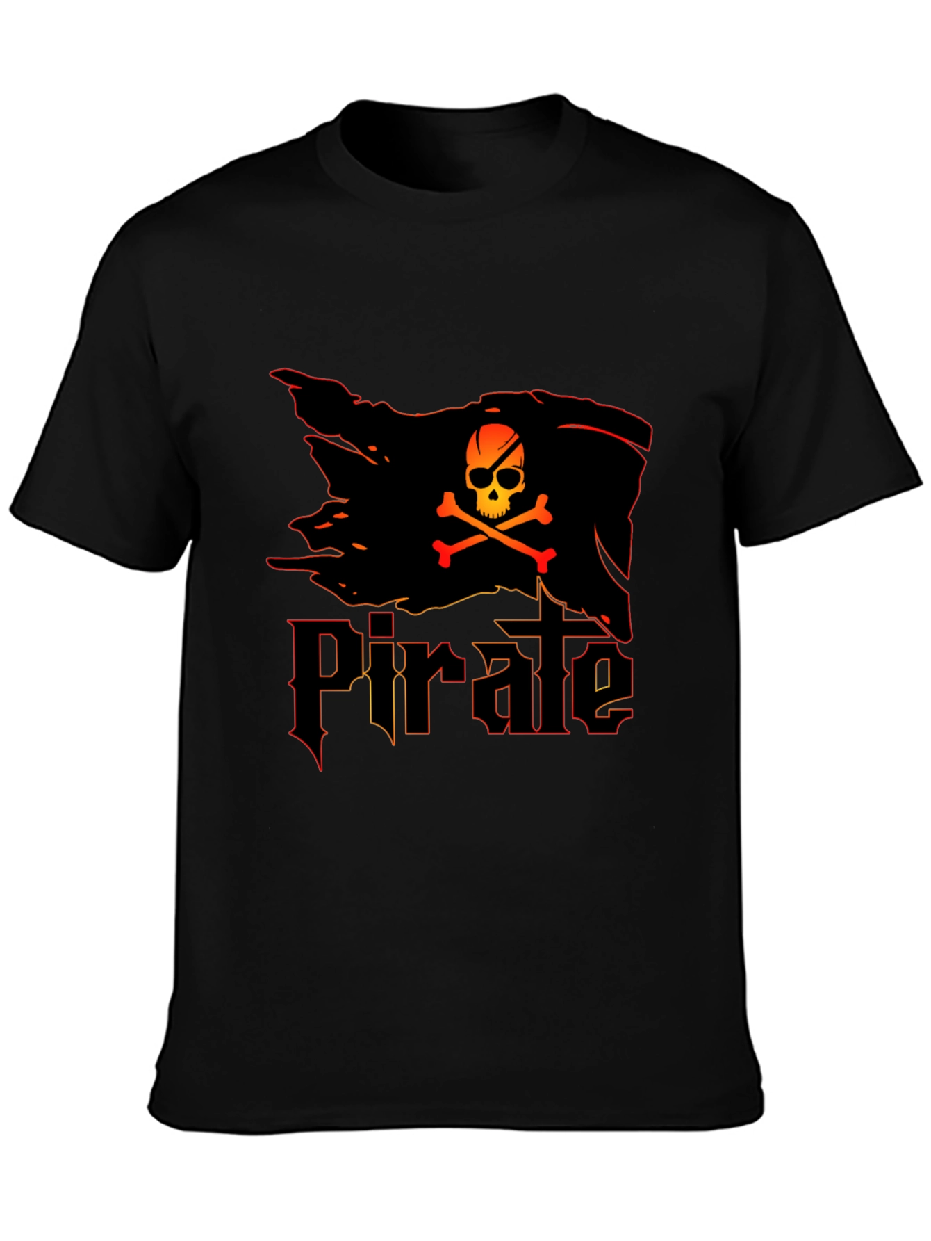 Pirate Flag Graphic T-Shirt