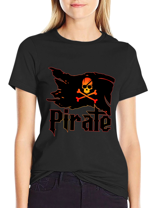 Pirate Flag Graphic T-Shirt