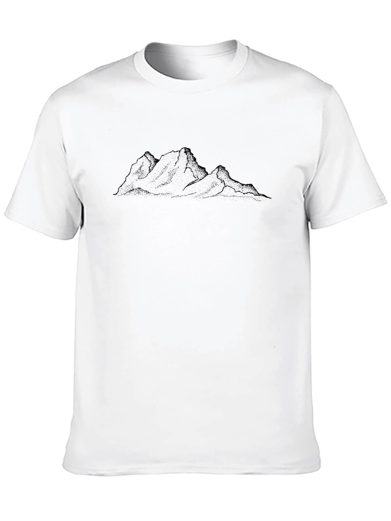 Black Mountain Graphic Tee - Stylish and Comfortable
