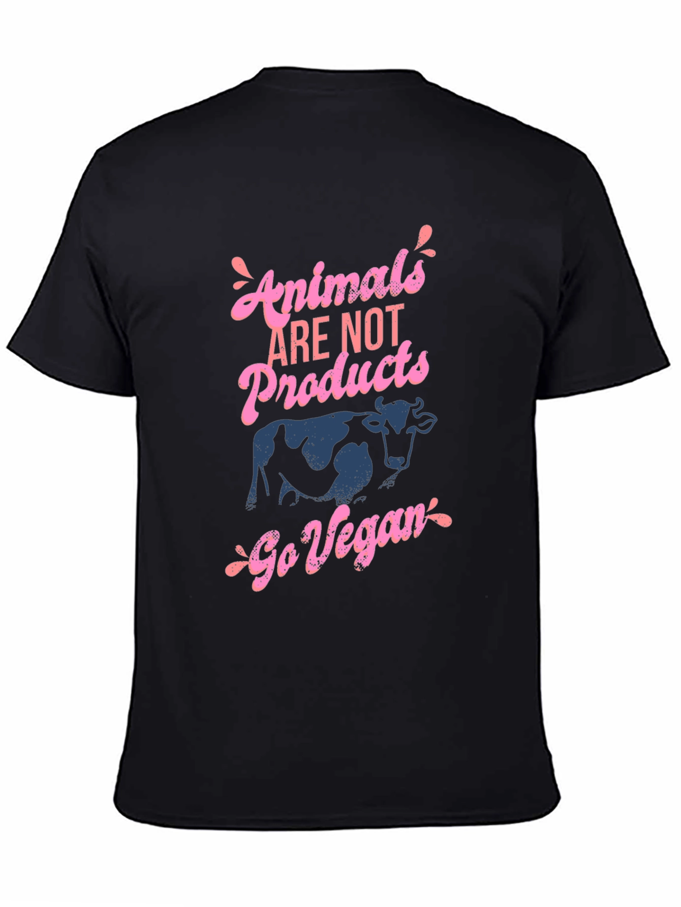 Animals Are Not Products Go Vegan T-Shirt
