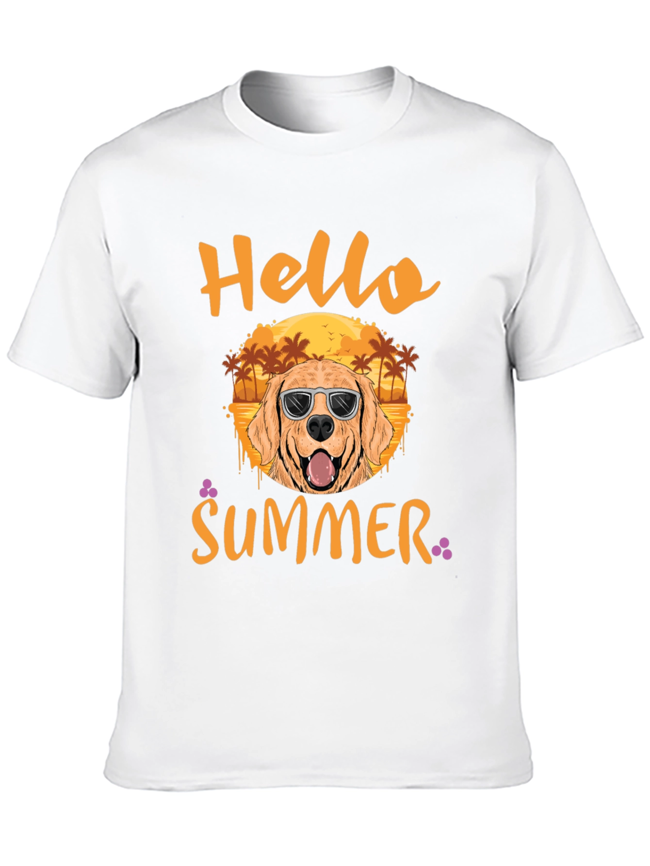 Hello Summer Dog T-Shirt
