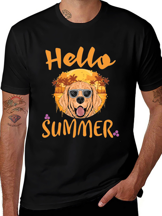 Hello Summer Dog T-Shirt