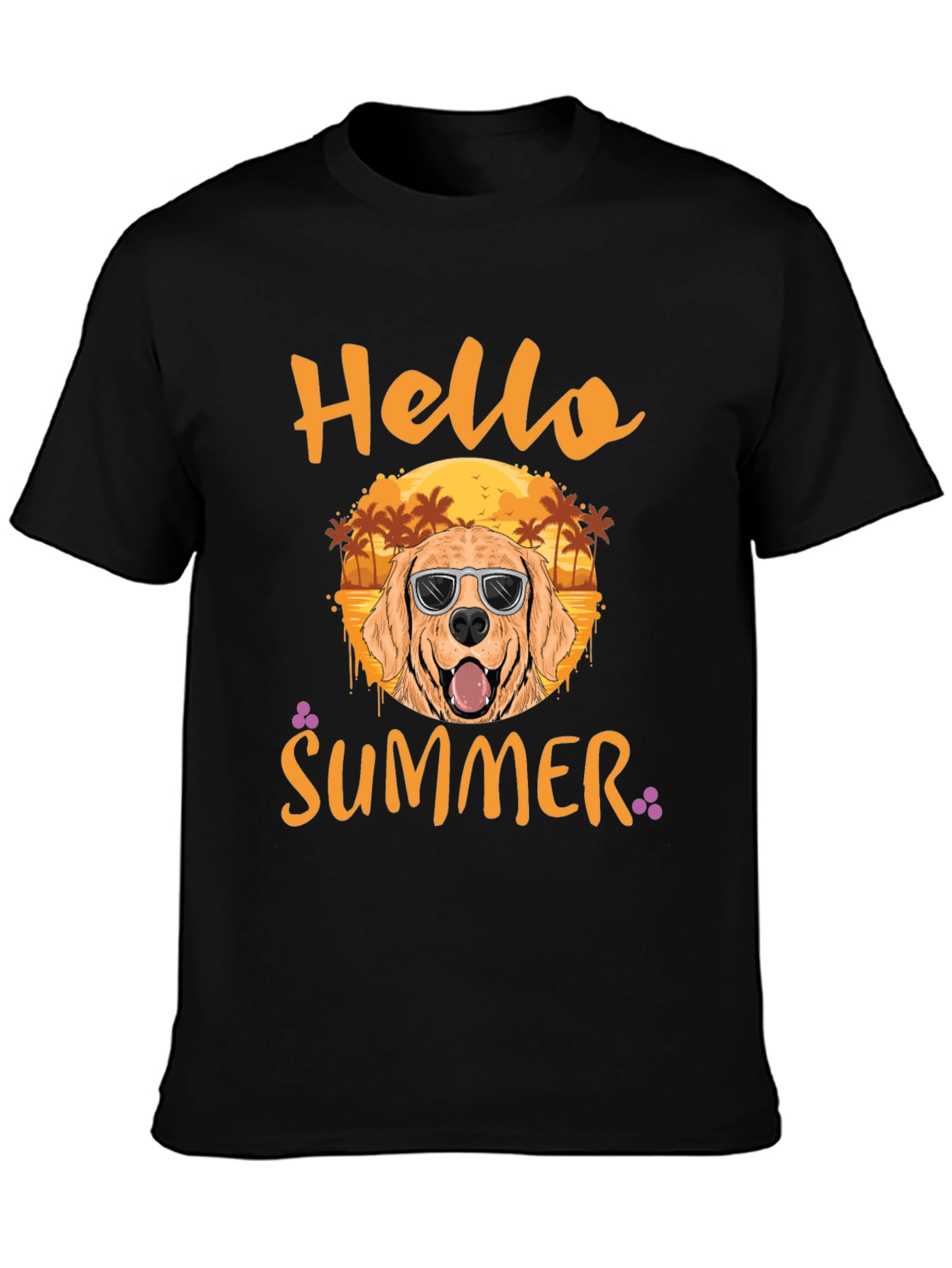 Hello Summer Dog T-Shirt