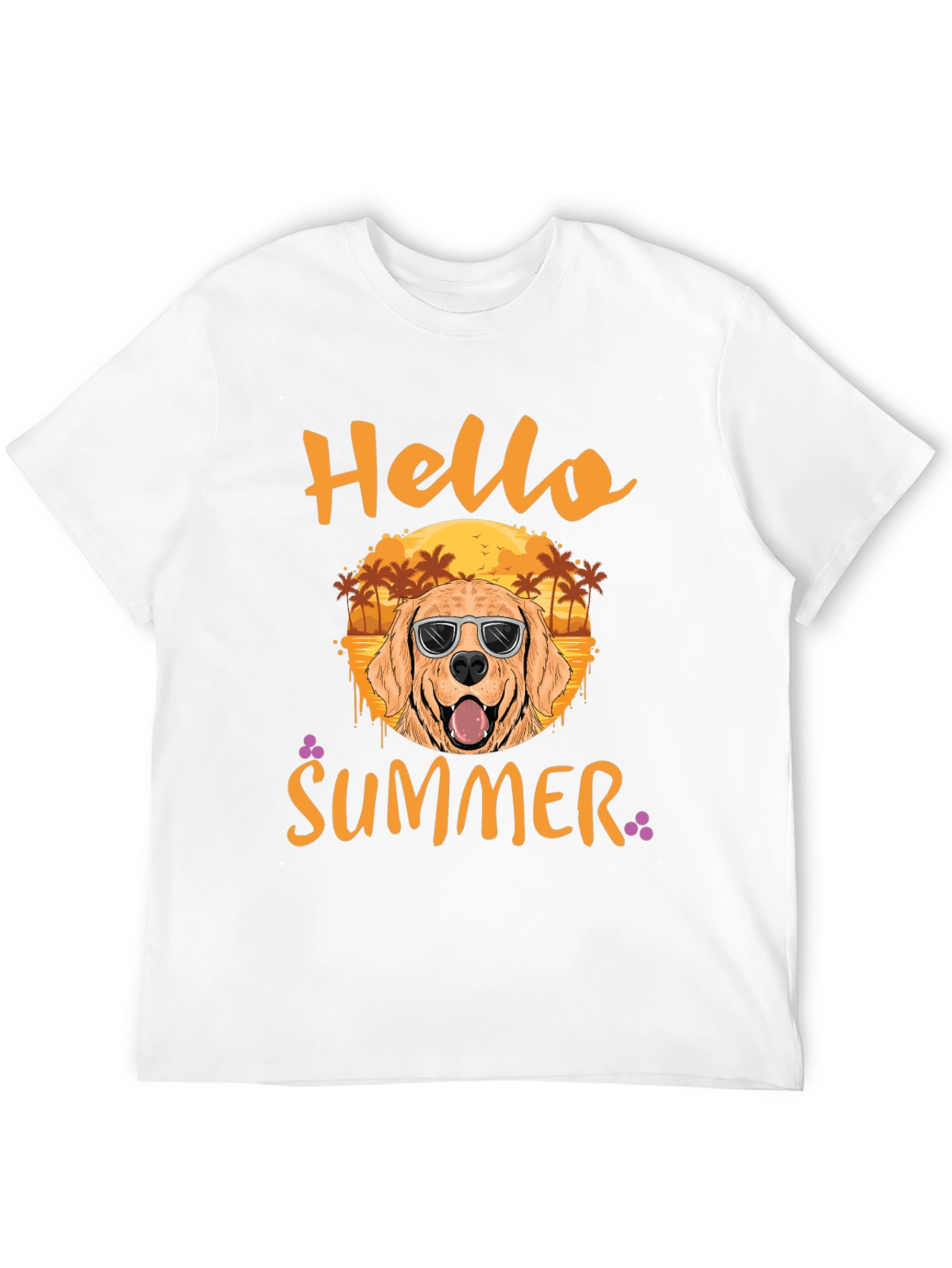 Hello Summer Dog T-Shirt