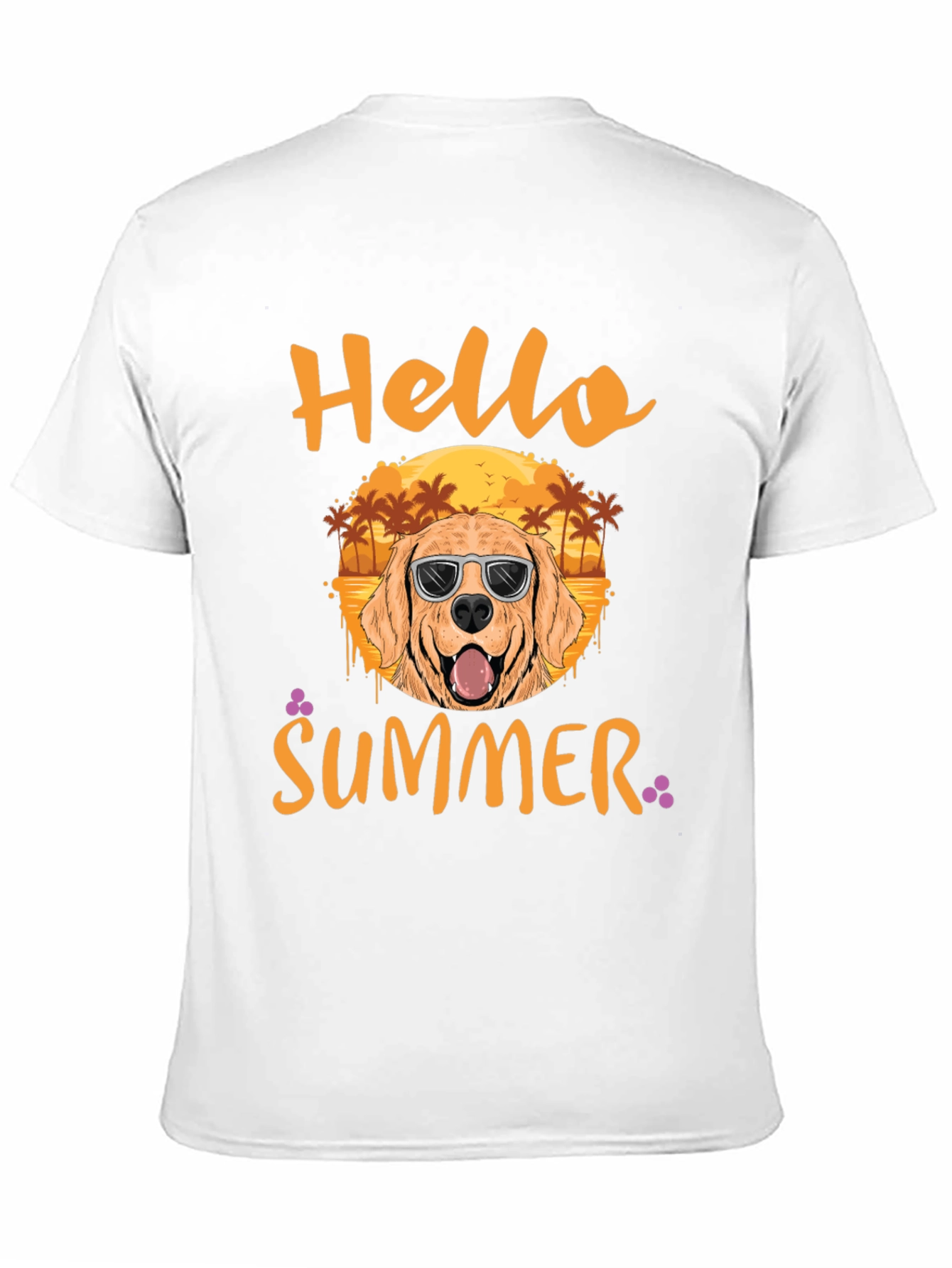 Hello Summer Dog T-Shirt