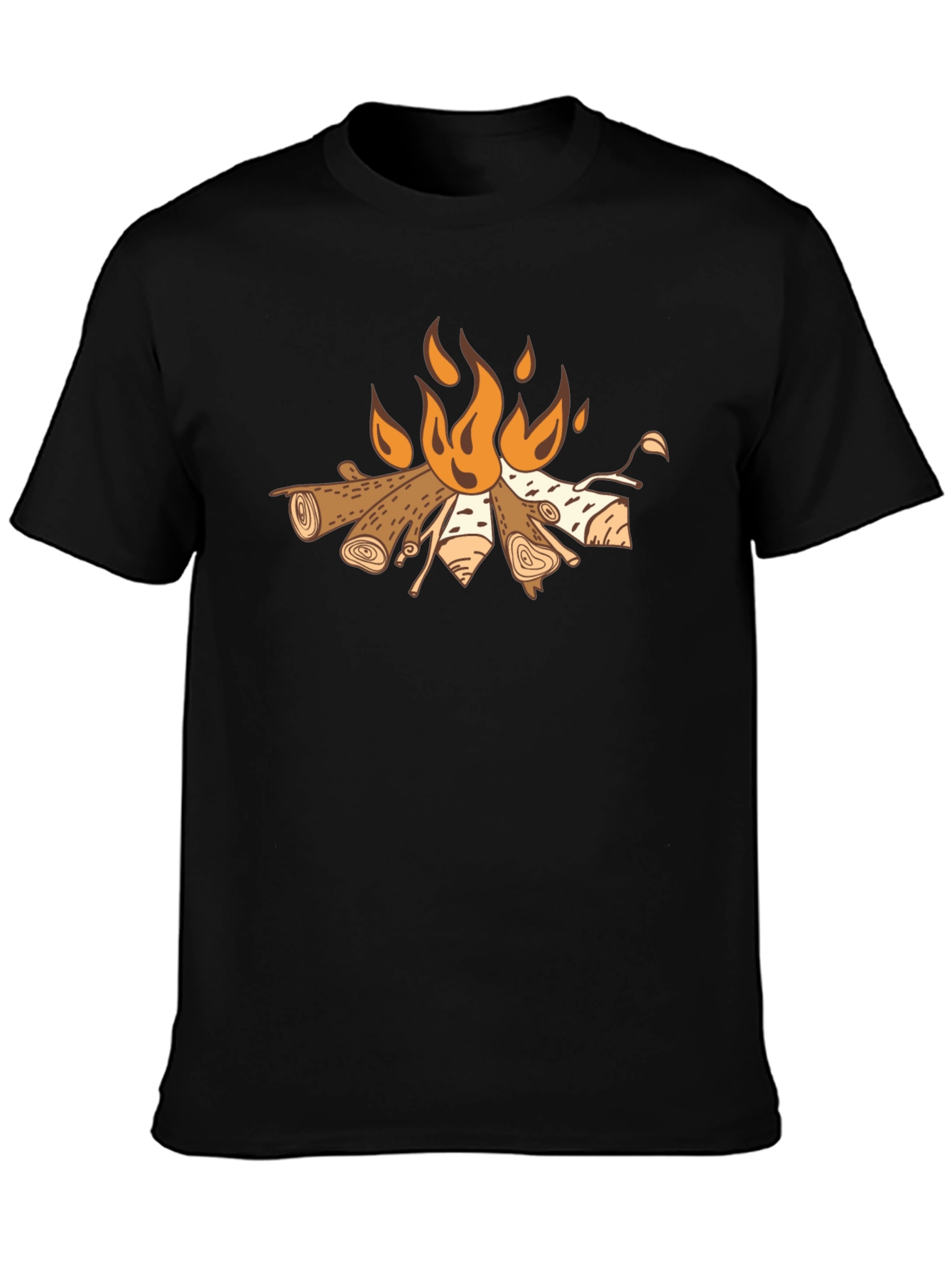 Campfire Graphic Tee - Cozy Outdoor Style