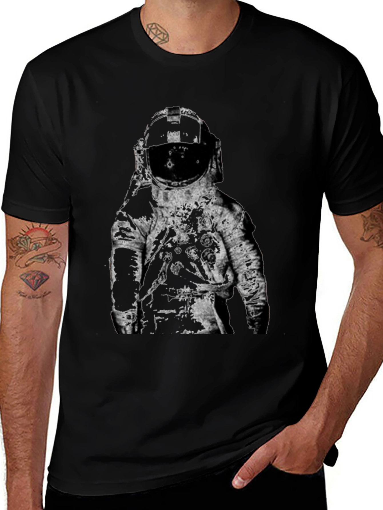 Astronaut Graphic T-Shirt - Space Exploration Tee