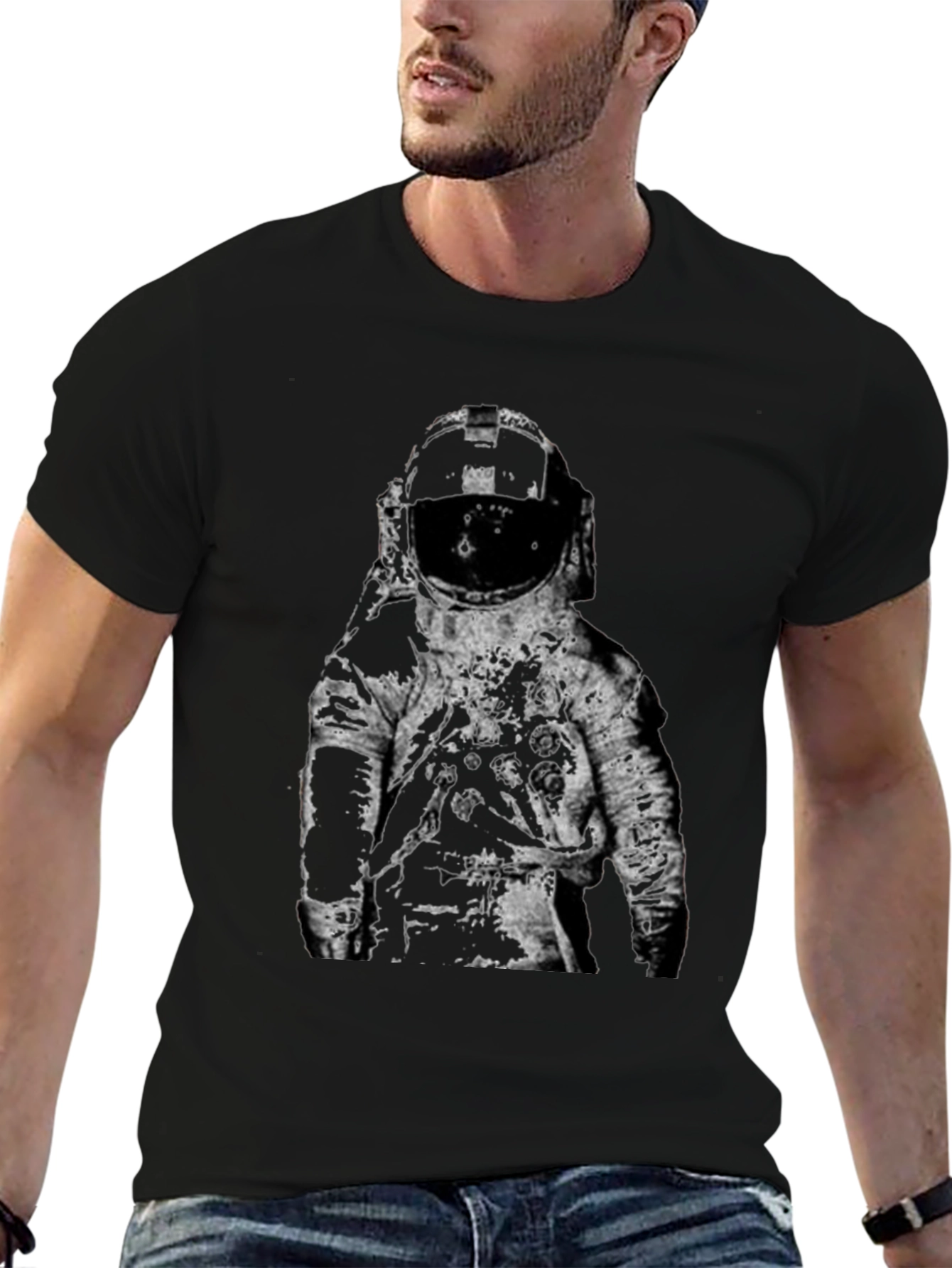 Astronaut Graphic T-Shirt - Space Exploration Tee