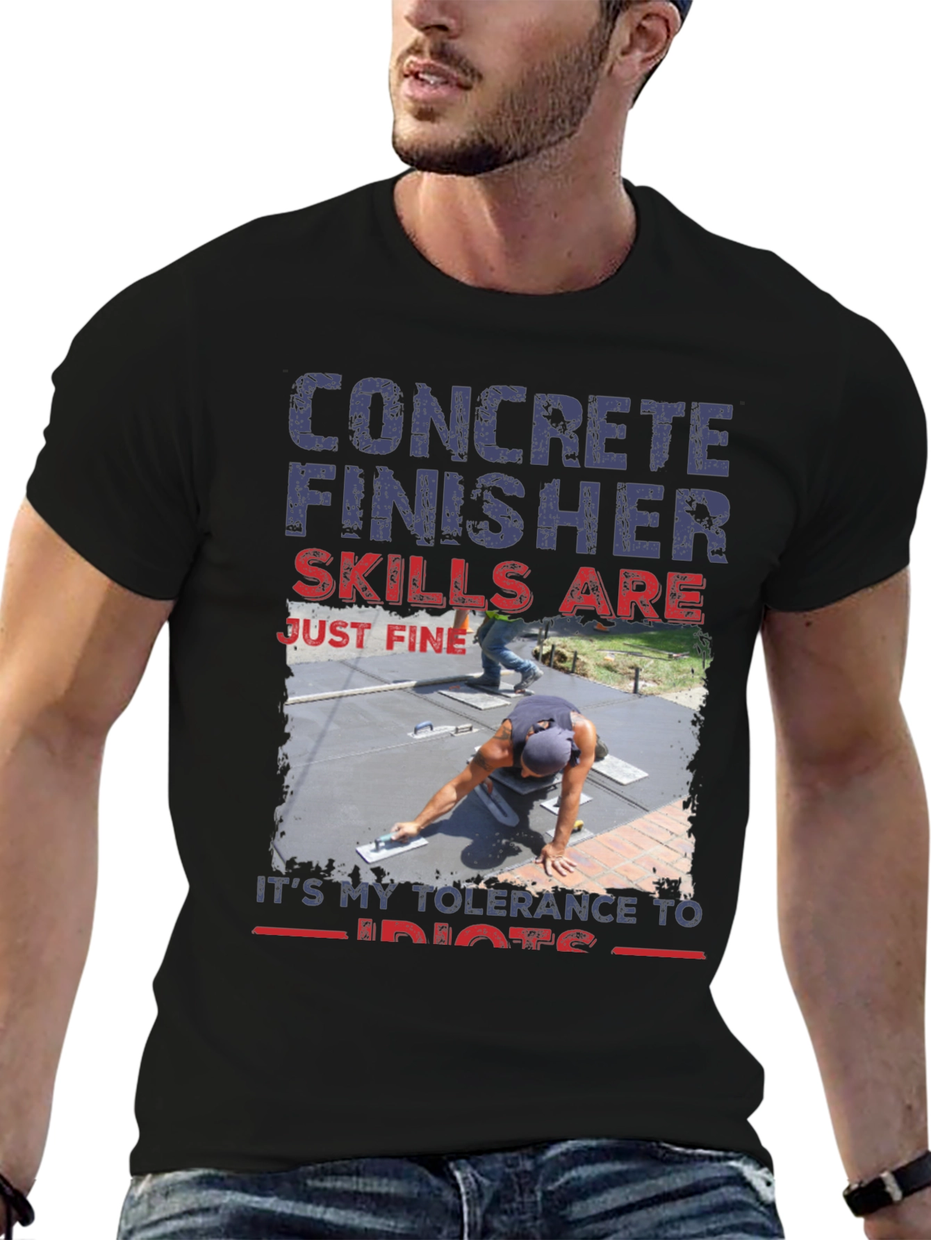 Concrete Finisher Skills T-Shirt