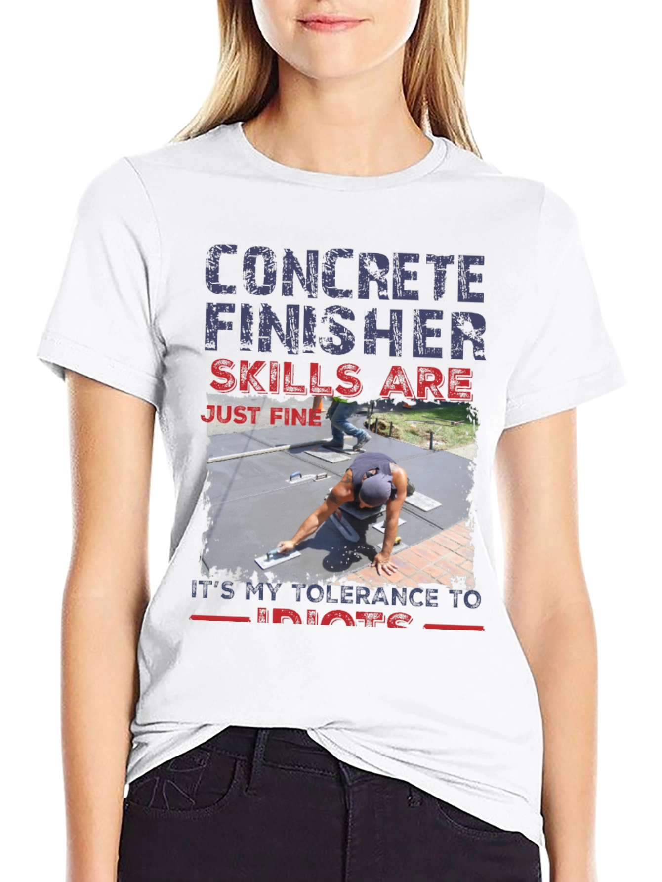 Concrete Finisher Skills T-Shirt