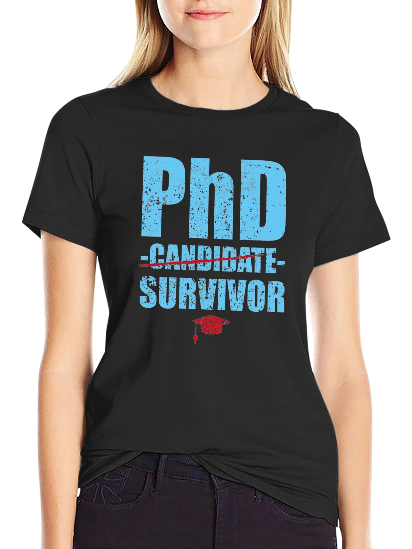 PhD Survivor T-Shirt - Graduation Gift