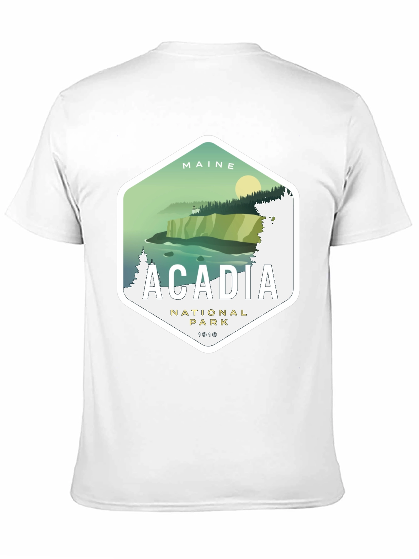 Acadia National Park Graphic Tee - Maine Souvenir