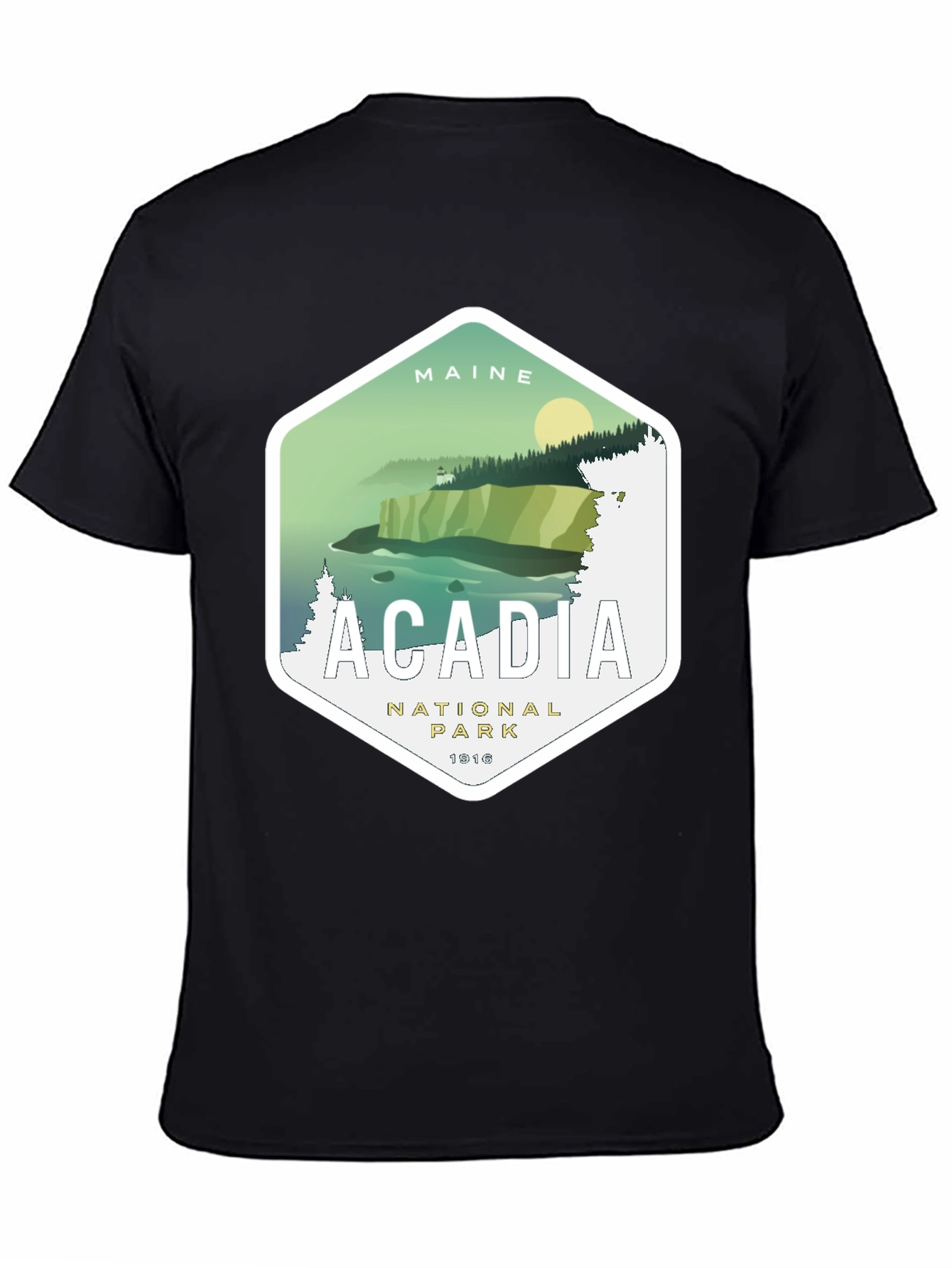 Acadia National Park Graphic Tee - Maine Souvenir
