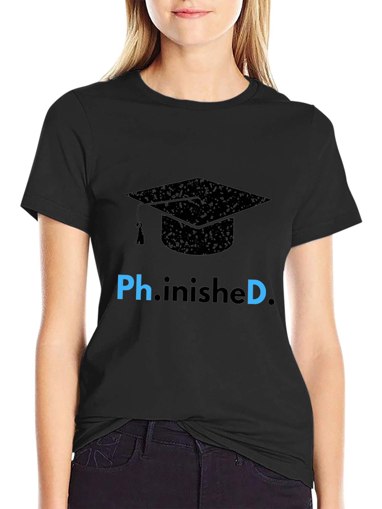 Ph.inished Graduation T-Shirt - Celebrate Success