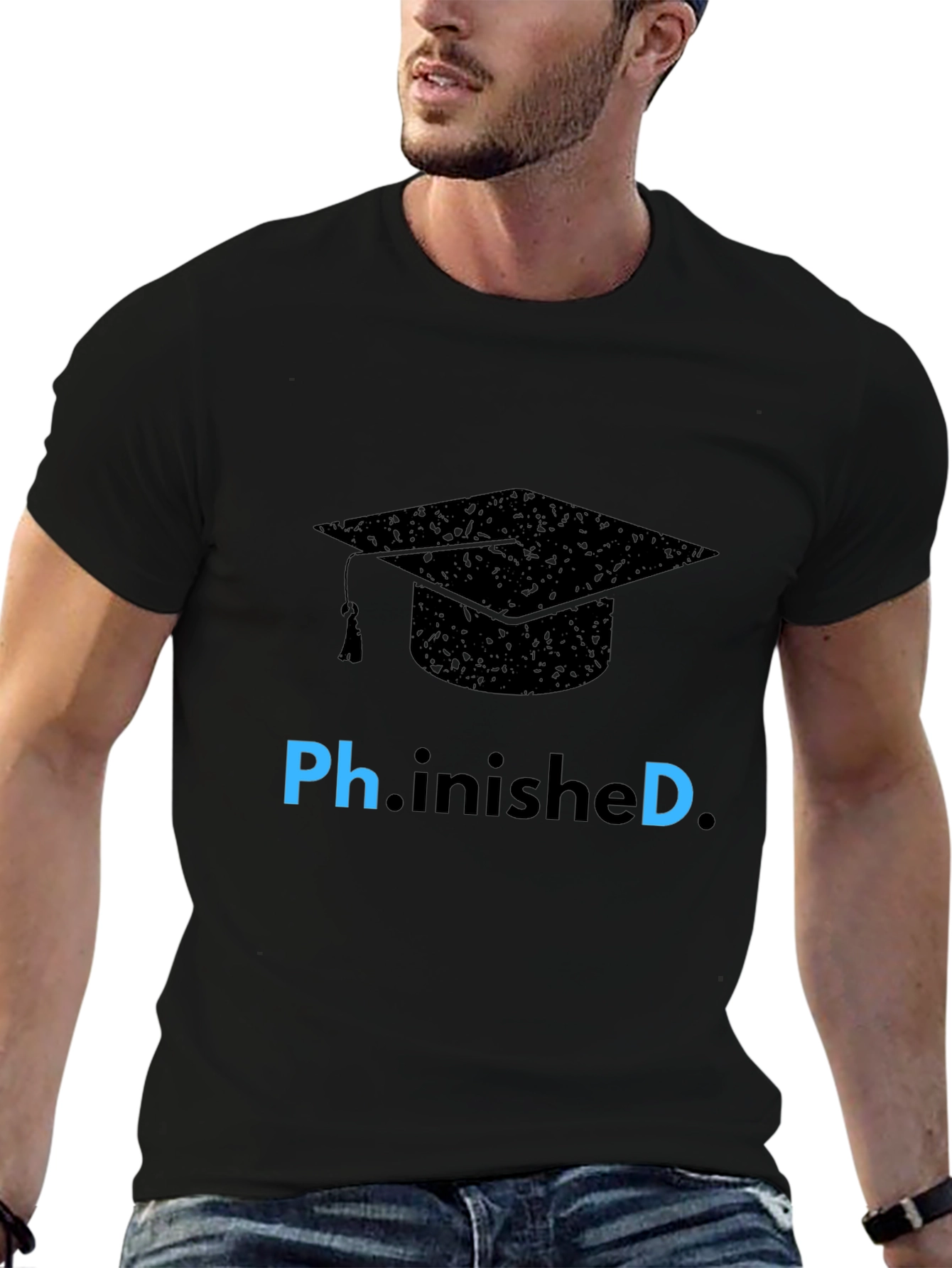 Ph.inished Graduation T-Shirt - Celebrate Success