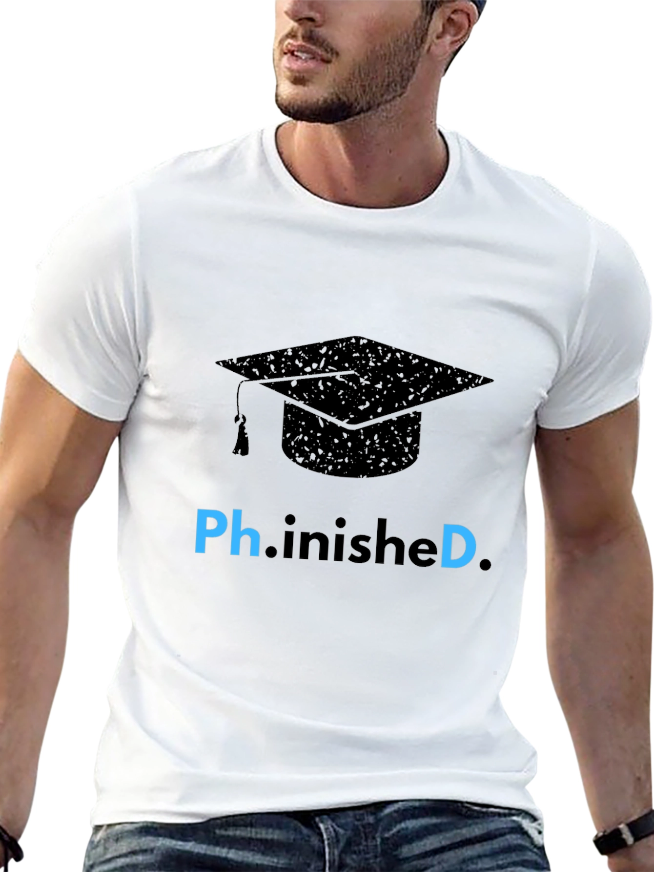 Ph.inished Graduation T-Shirt - Celebrate Success