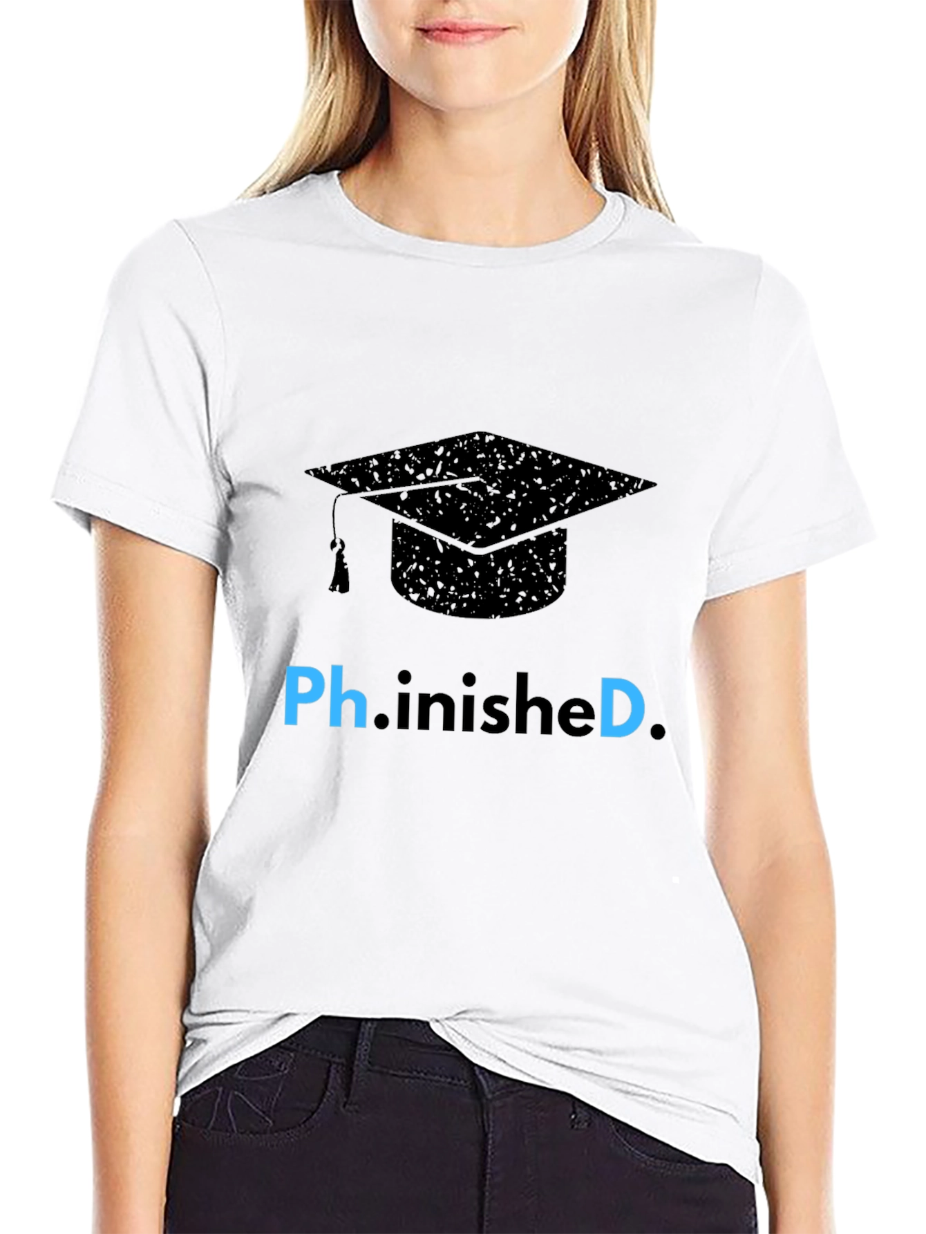 Ph.inished Graduation T-Shirt - Celebrate Success
