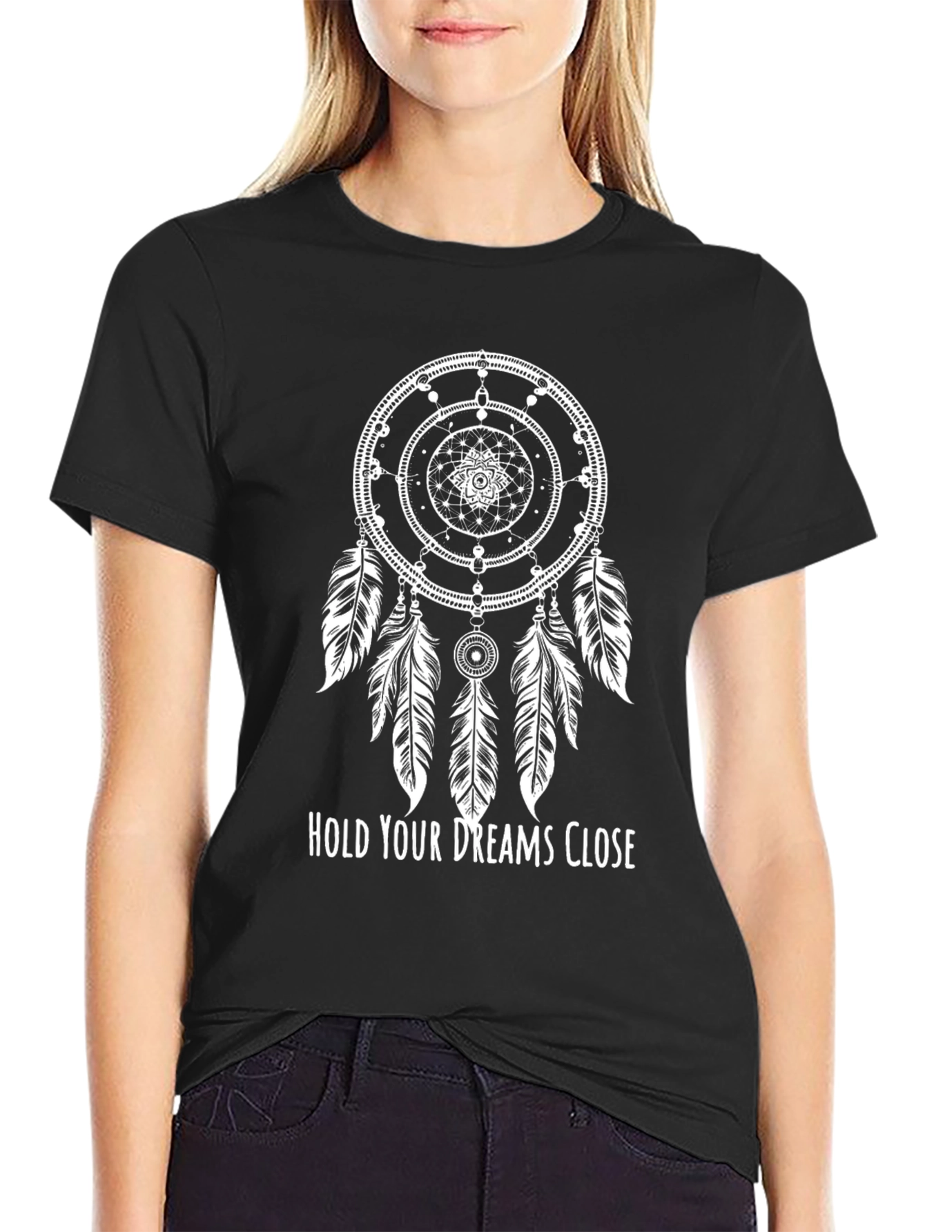 Dreamcatcher Graphic Tee - Hold Your Dreams Close