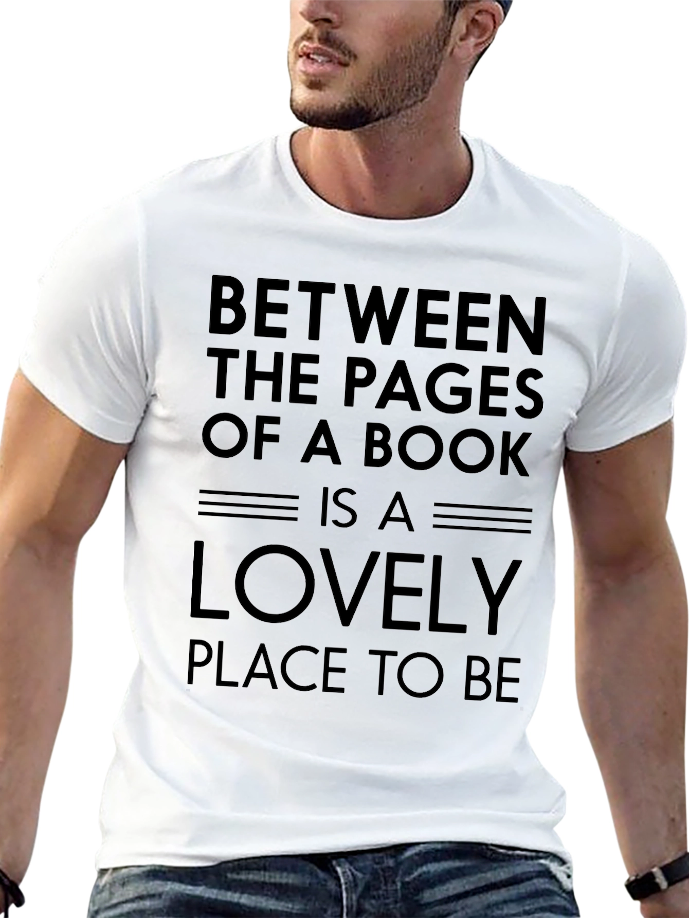 Between the Pages T-Shirt - Reading Lovers Tee