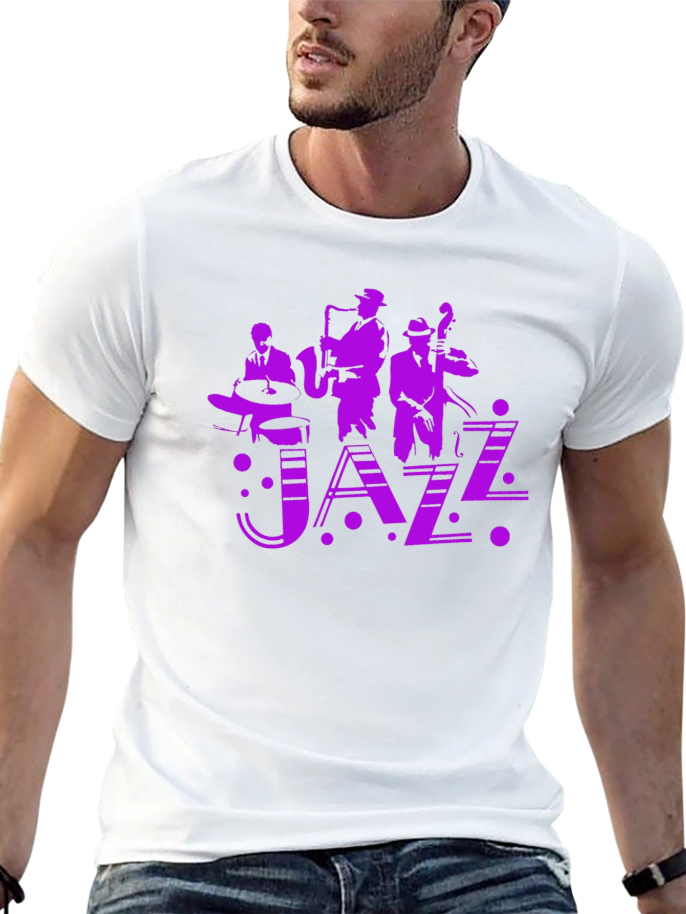 Jazz Band Graphic T-Shirt