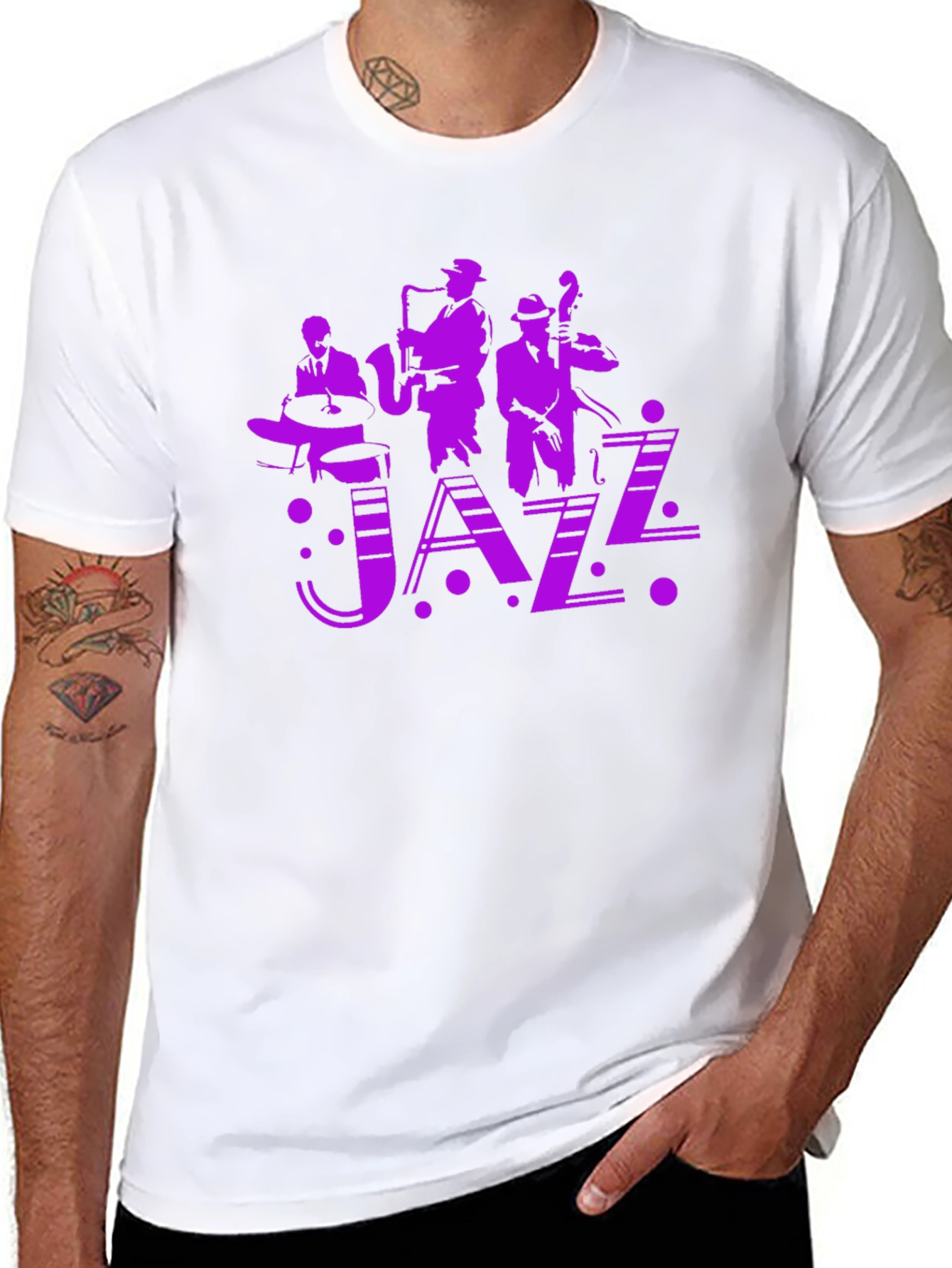 Jazz Band Graphic T-Shirt