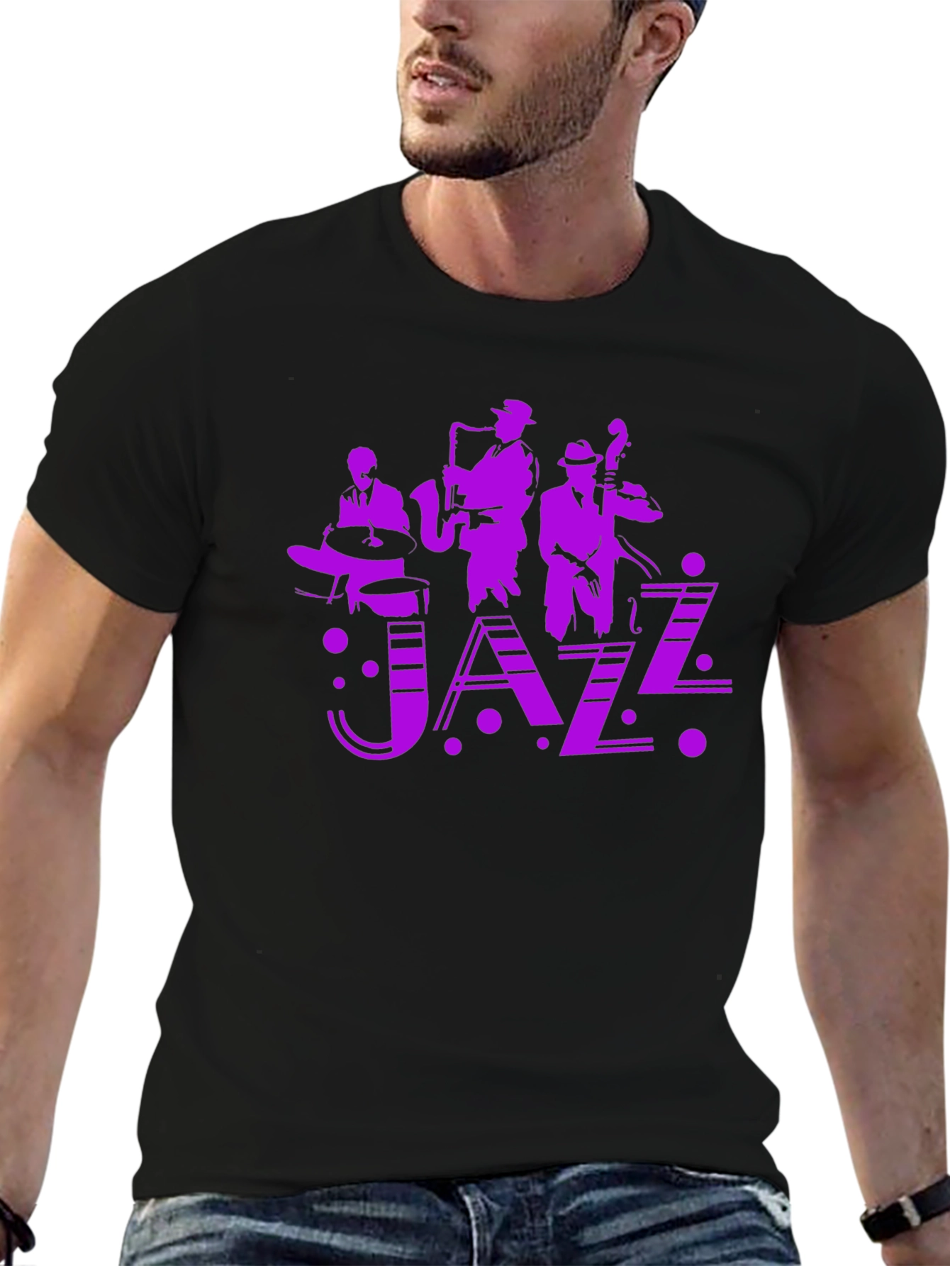 Jazz Band Graphic T-Shirt
