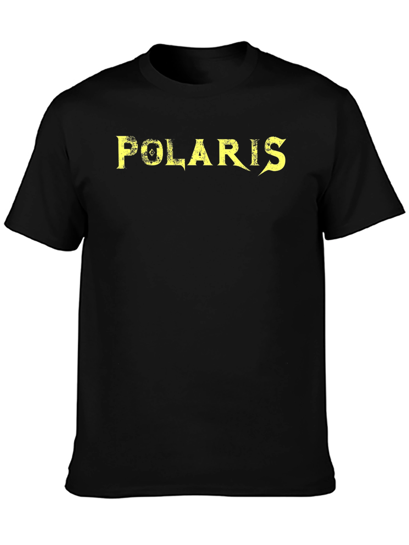 Polaris Graphic T-Shirt - Black Cotton Tee