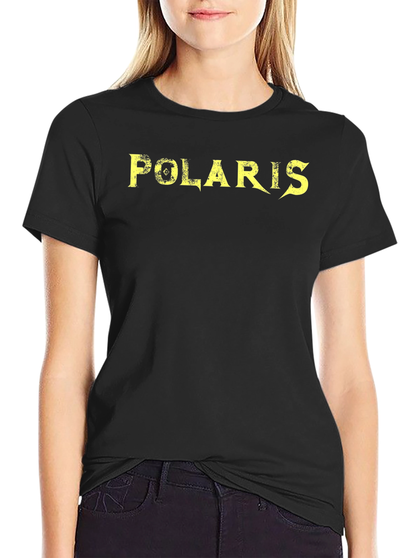Polaris Graphic T-Shirt - Black Cotton Tee