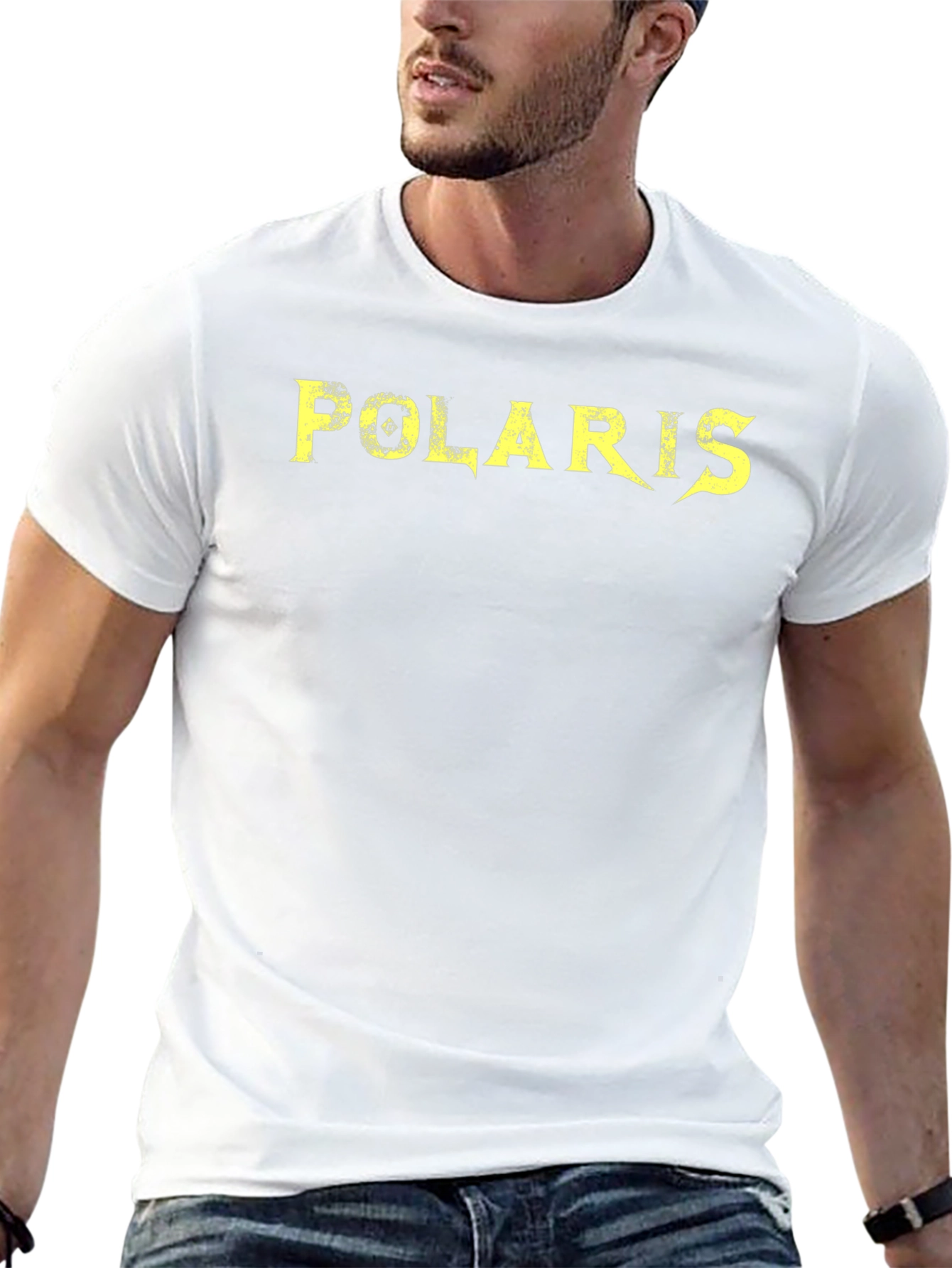 Polaris Graphic T-Shirt - Black Cotton Tee