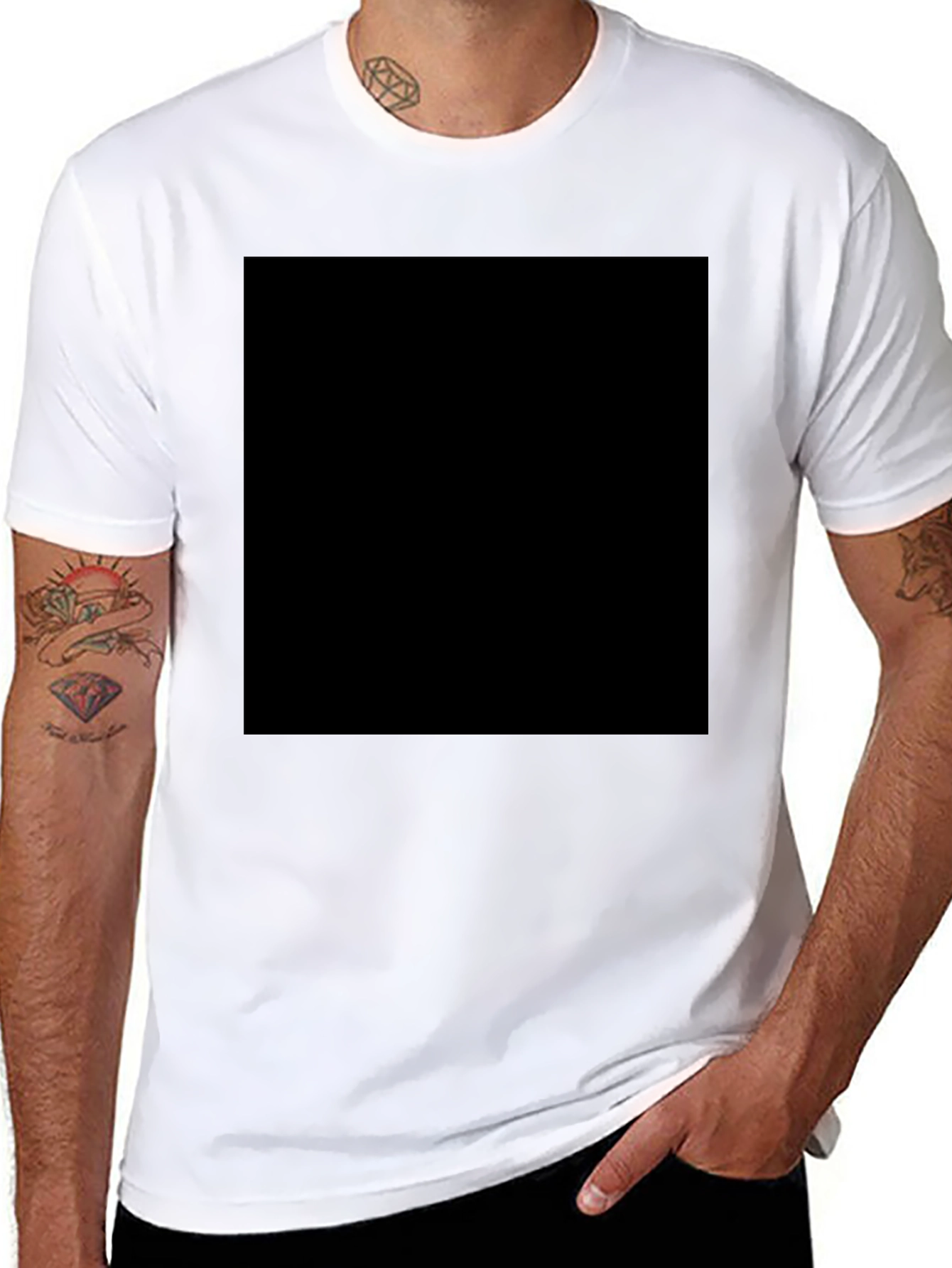 Classic Black Cotton T-Shirt - Everyday Style