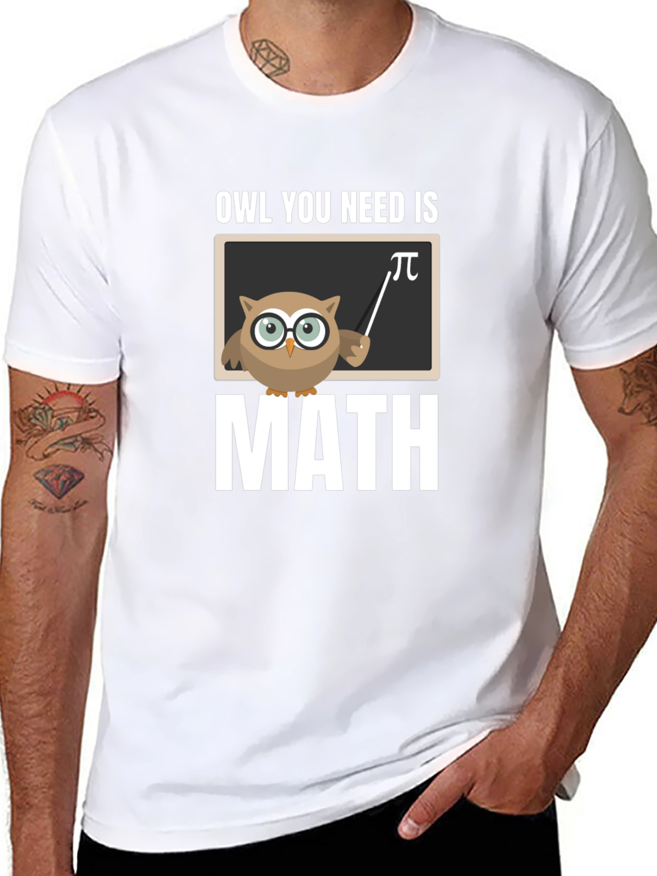 Owl You Need Is Math T-Shirt