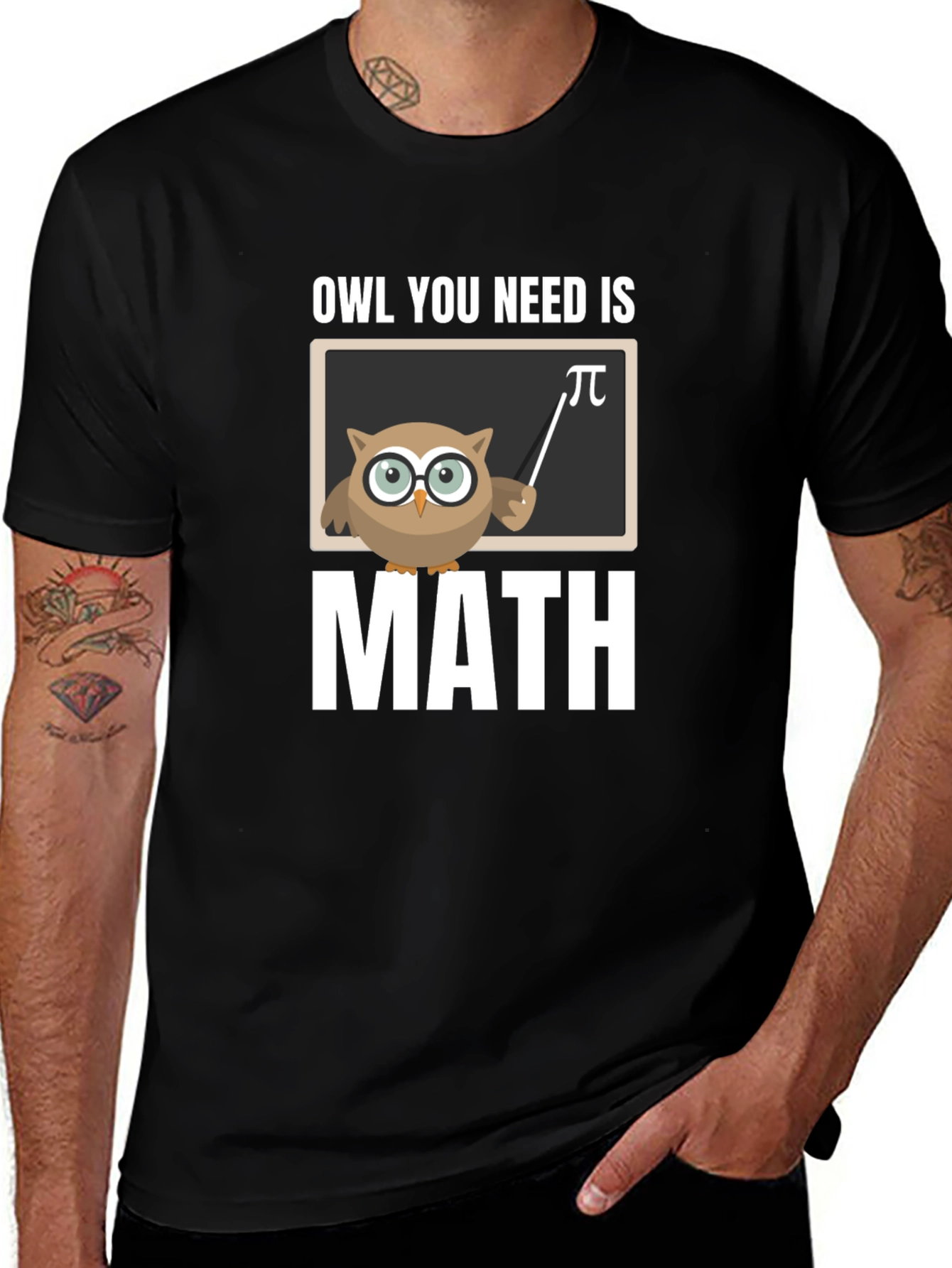 Owl You Need Is Math T-Shirt