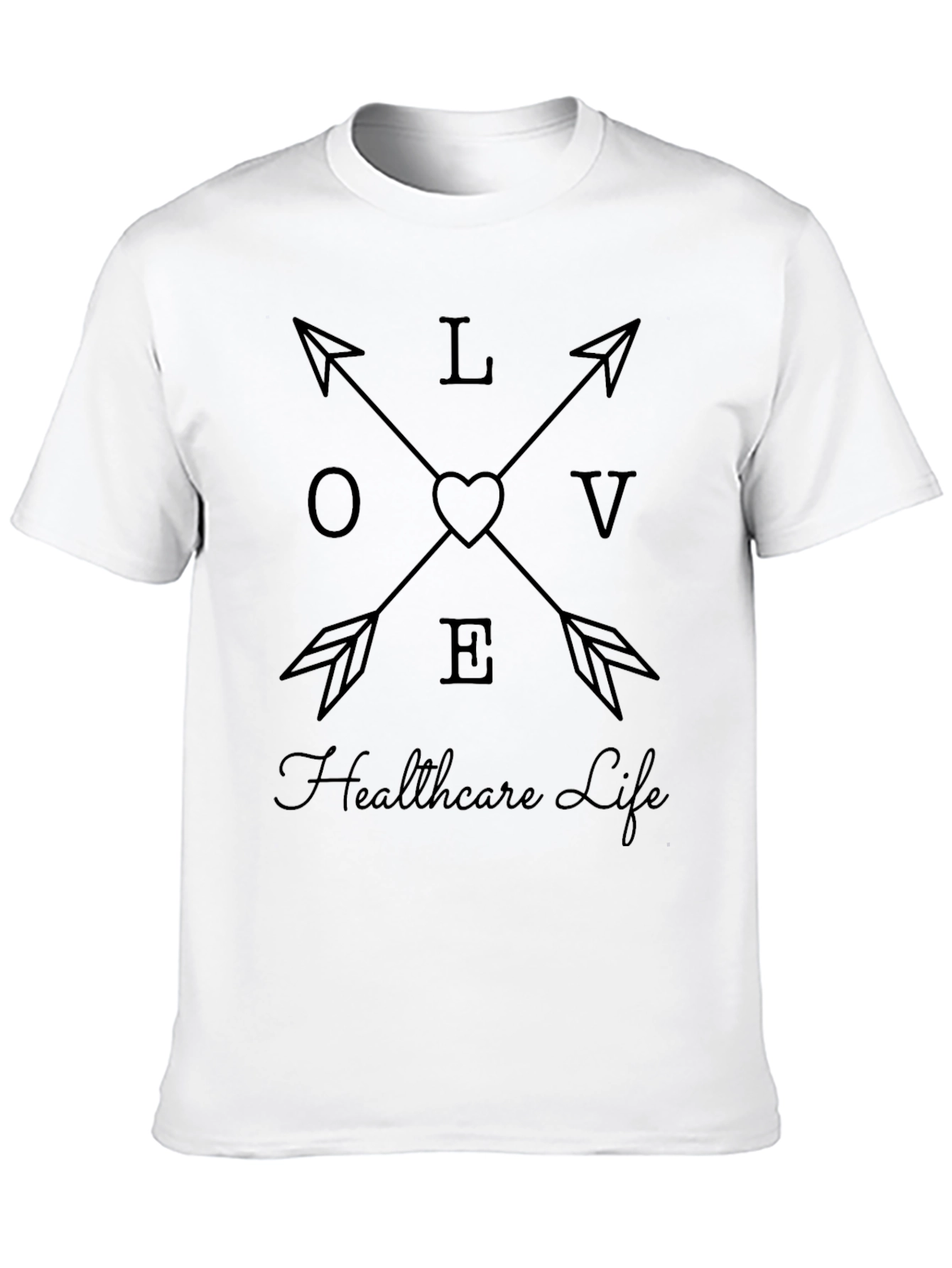 LOVE Healthcare Life Arrow T-Shirt