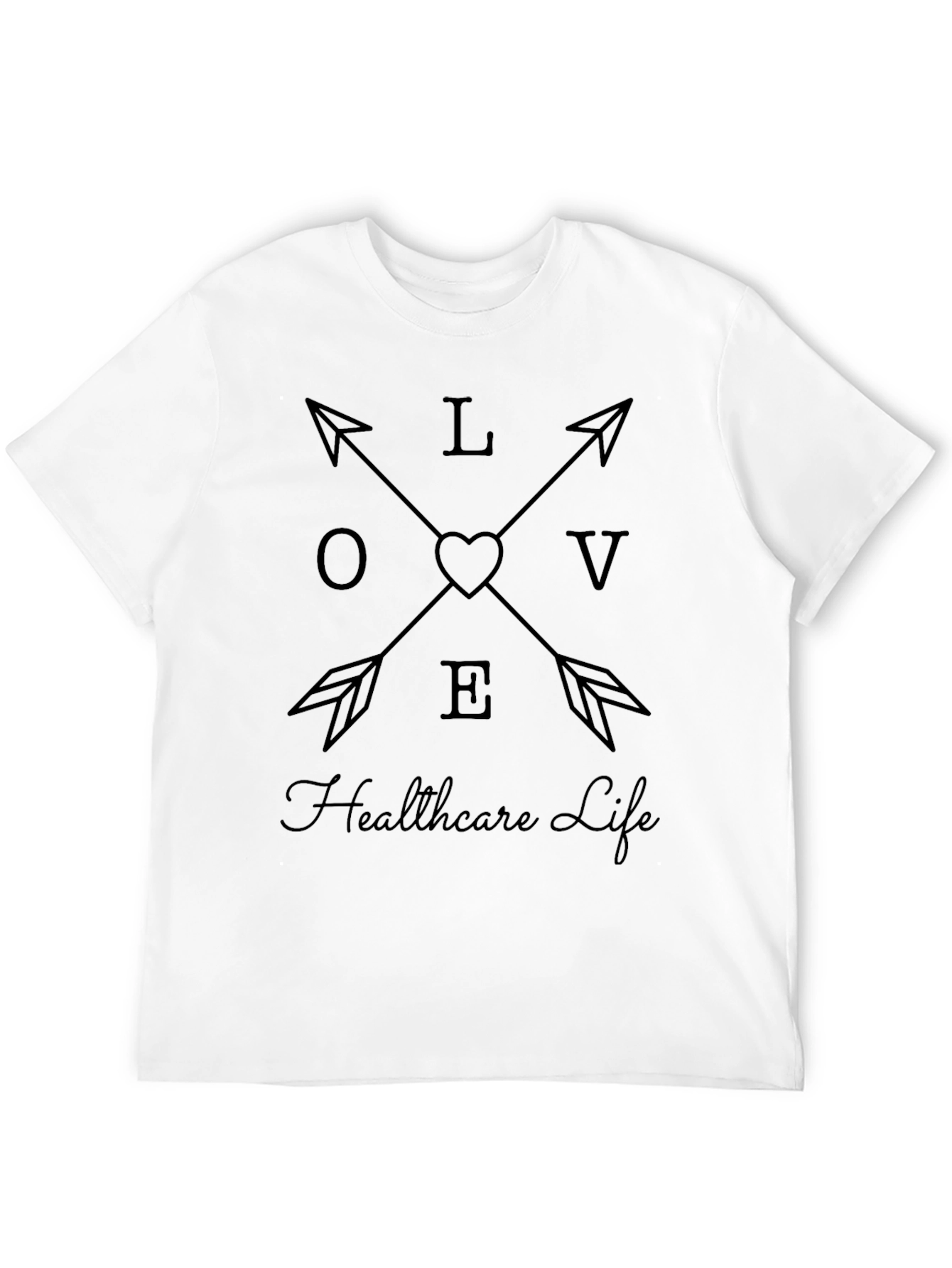 LOVE Healthcare Life Arrow T-Shirt
