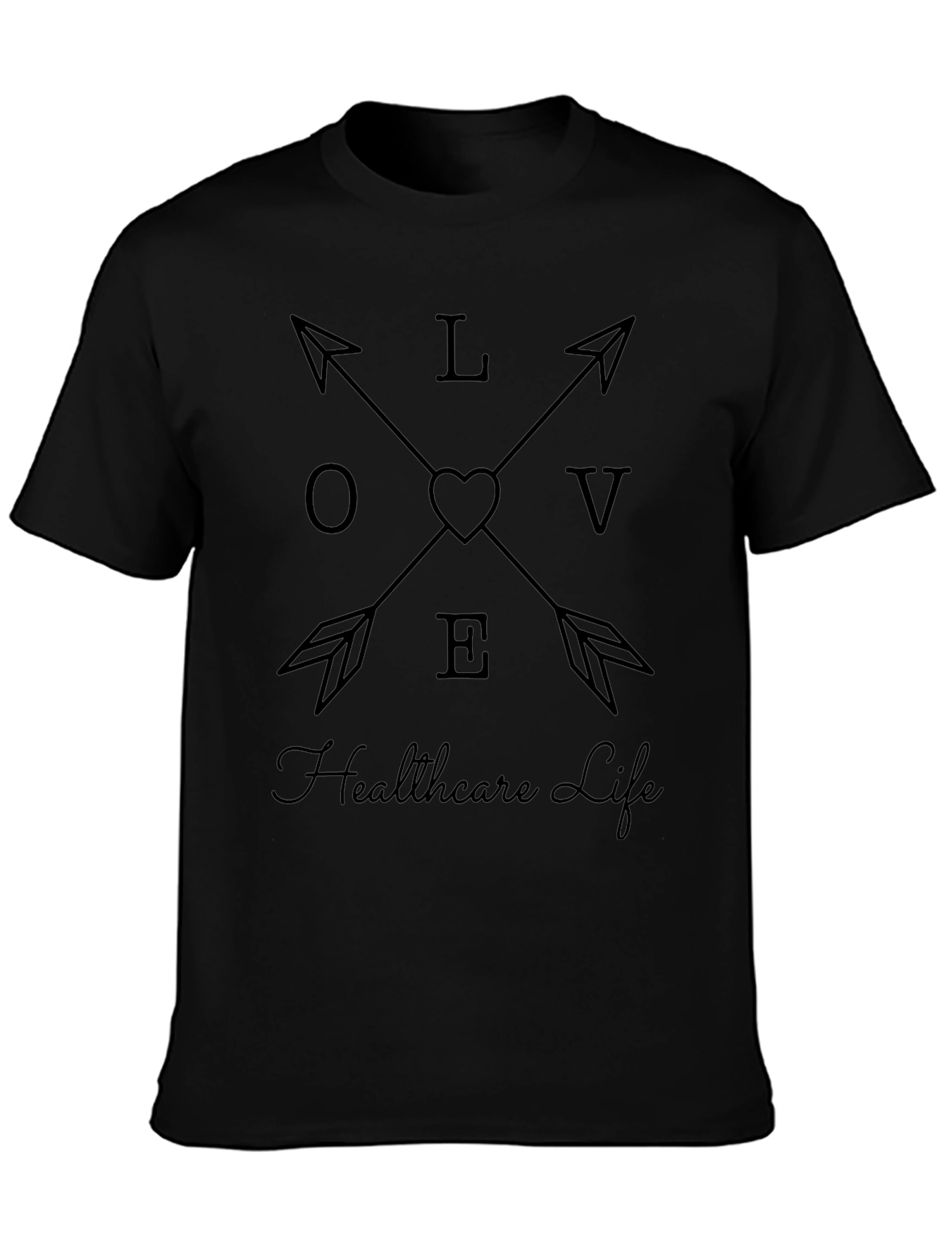 LOVE Healthcare Life Arrow T-Shirt