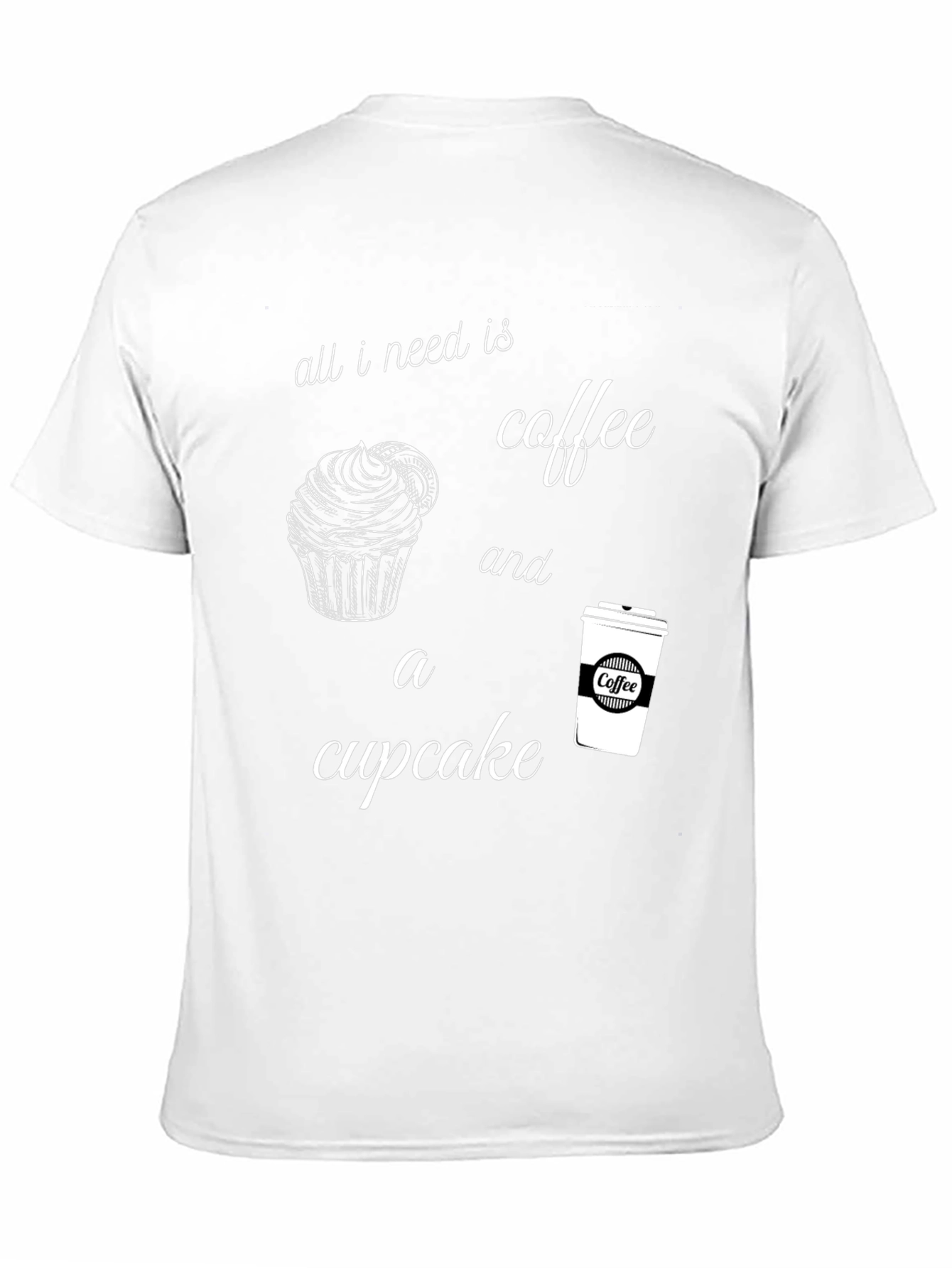 Coffee and Cupcake Graphic Tee