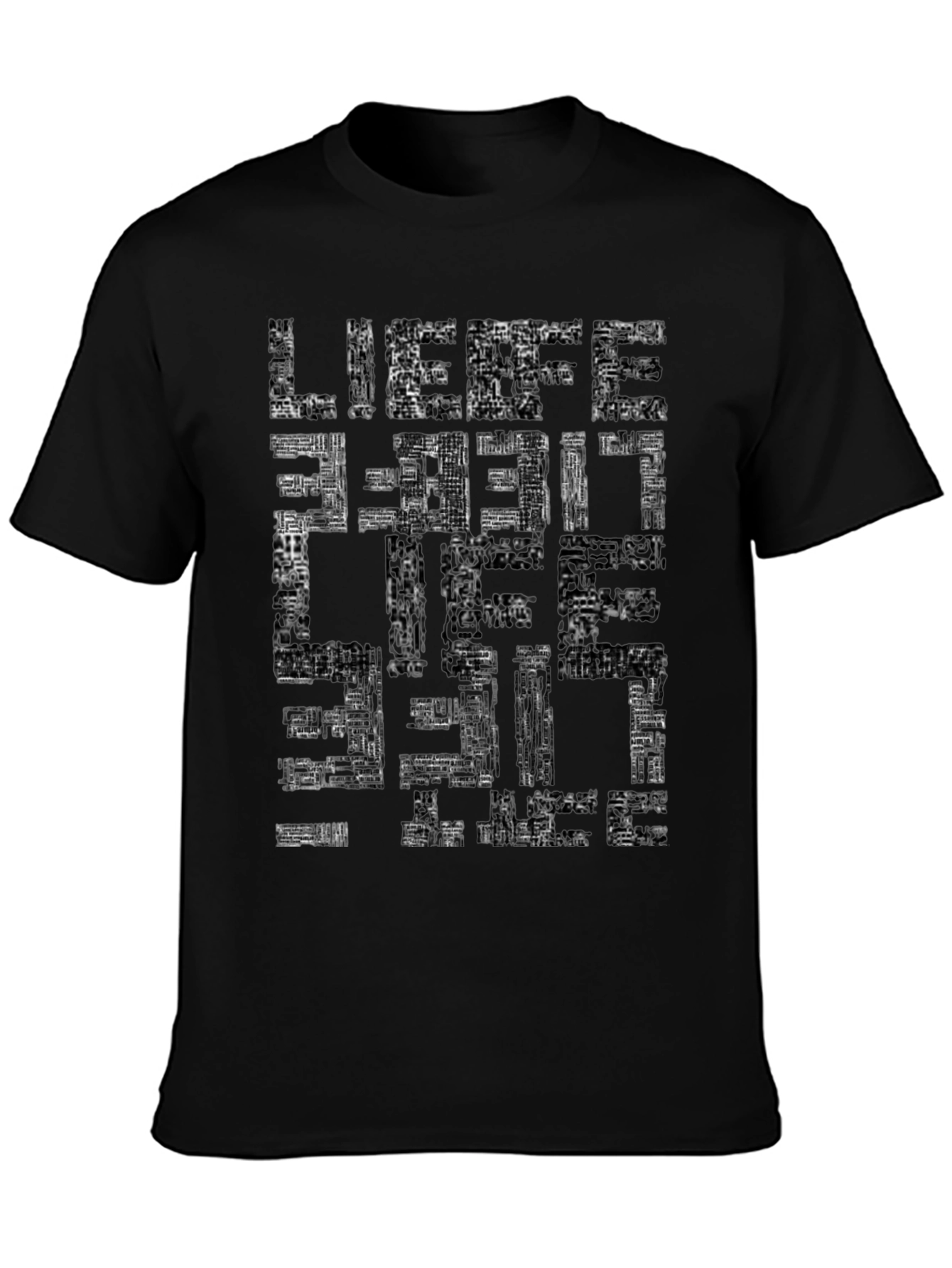 LIEBE LIEBE LIEBE T-Shirt - Black