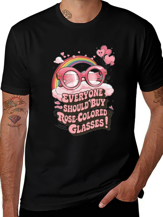 Rose-Colored Glasses Graphic Tee