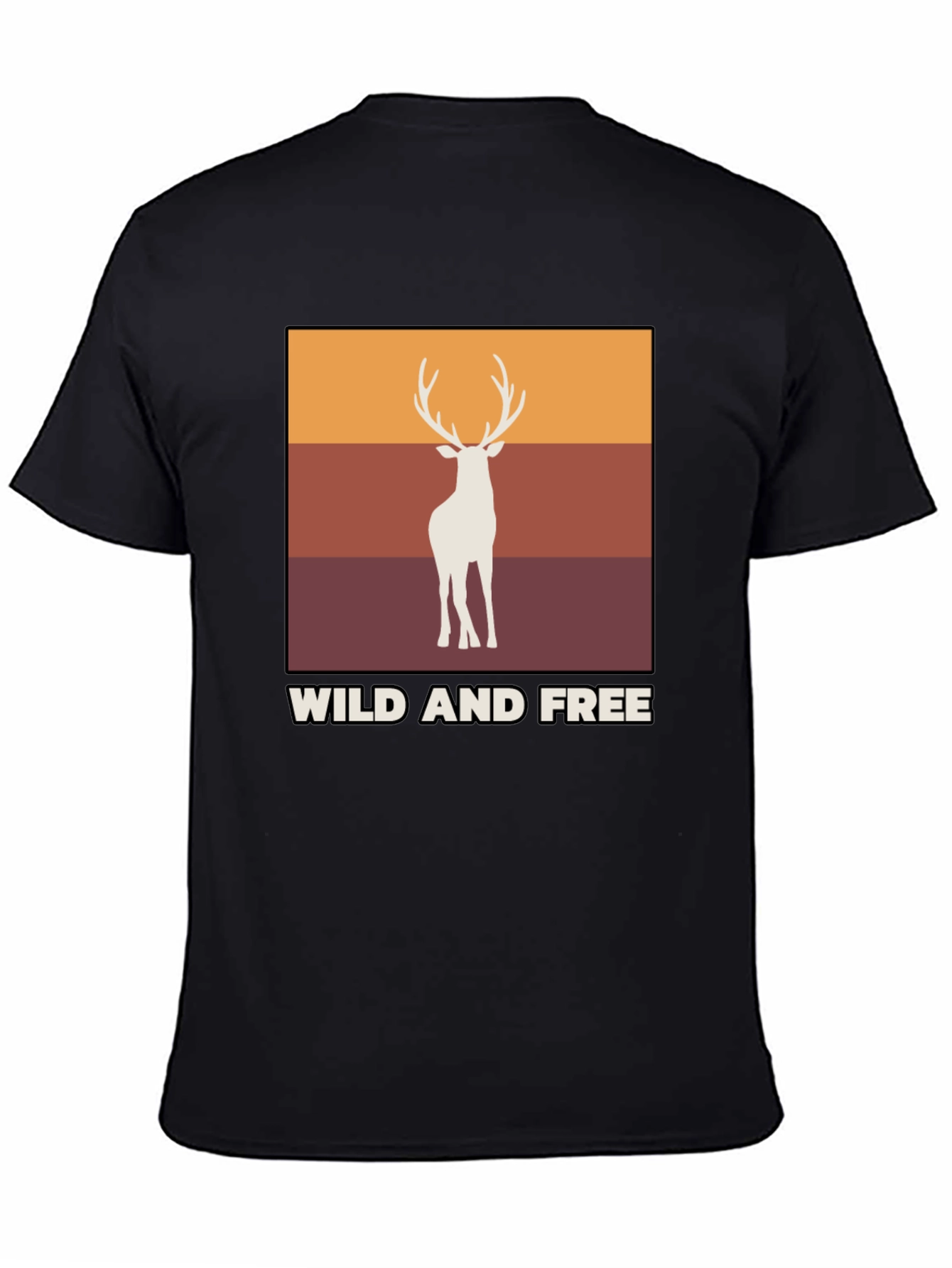 Wild and Free Deer Graphic Tee