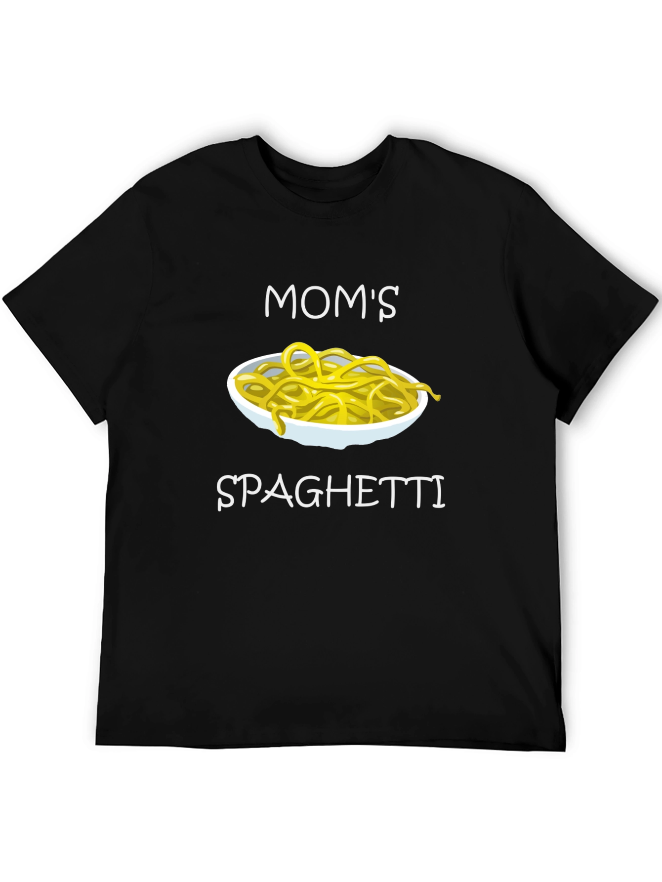 Moms Spaghetti Graphic Tee - Funny Food T-Shirt