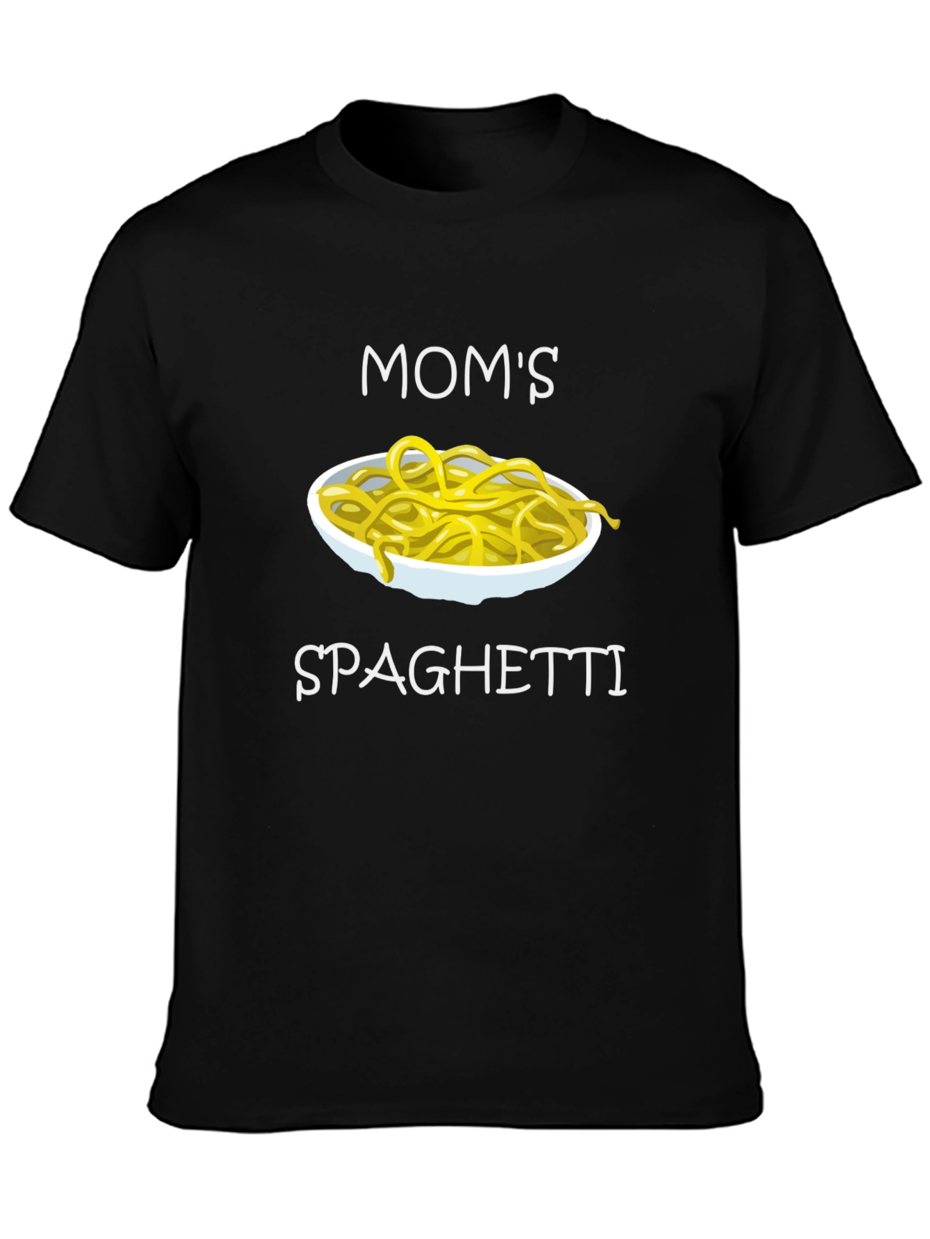 Moms Spaghetti Graphic Tee - Funny Food T-Shirt