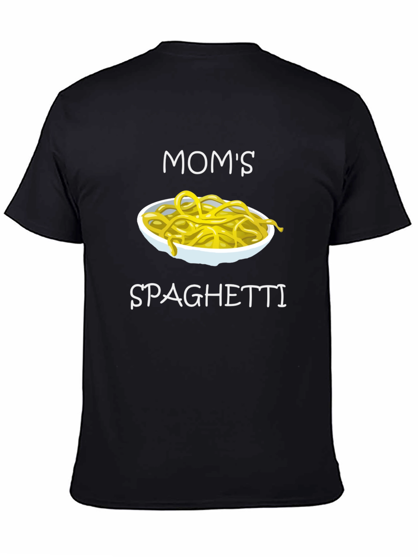 Moms Spaghetti Graphic Tee - Funny Food T-Shirt