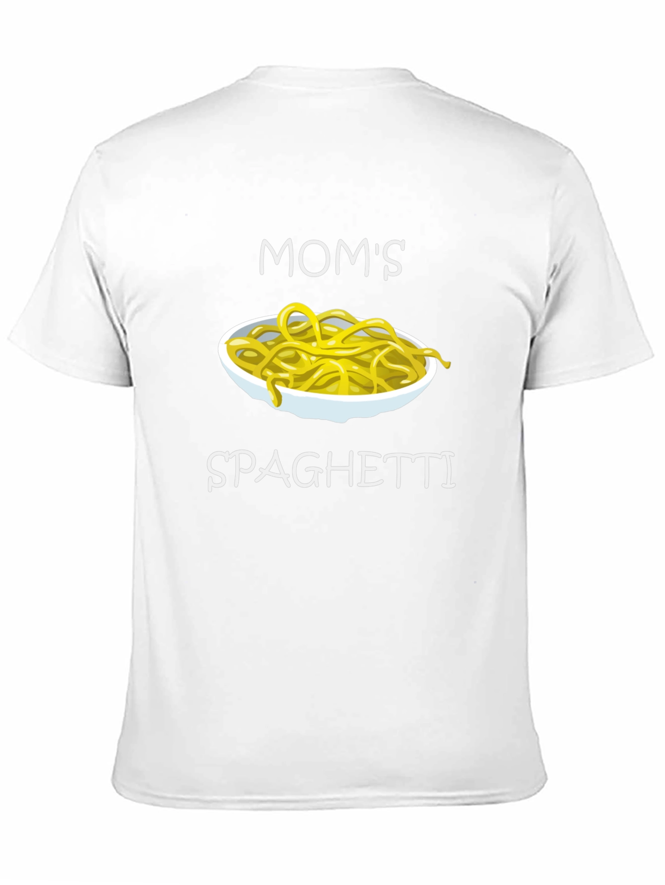 Moms Spaghetti Graphic Tee - Funny Food T-Shirt