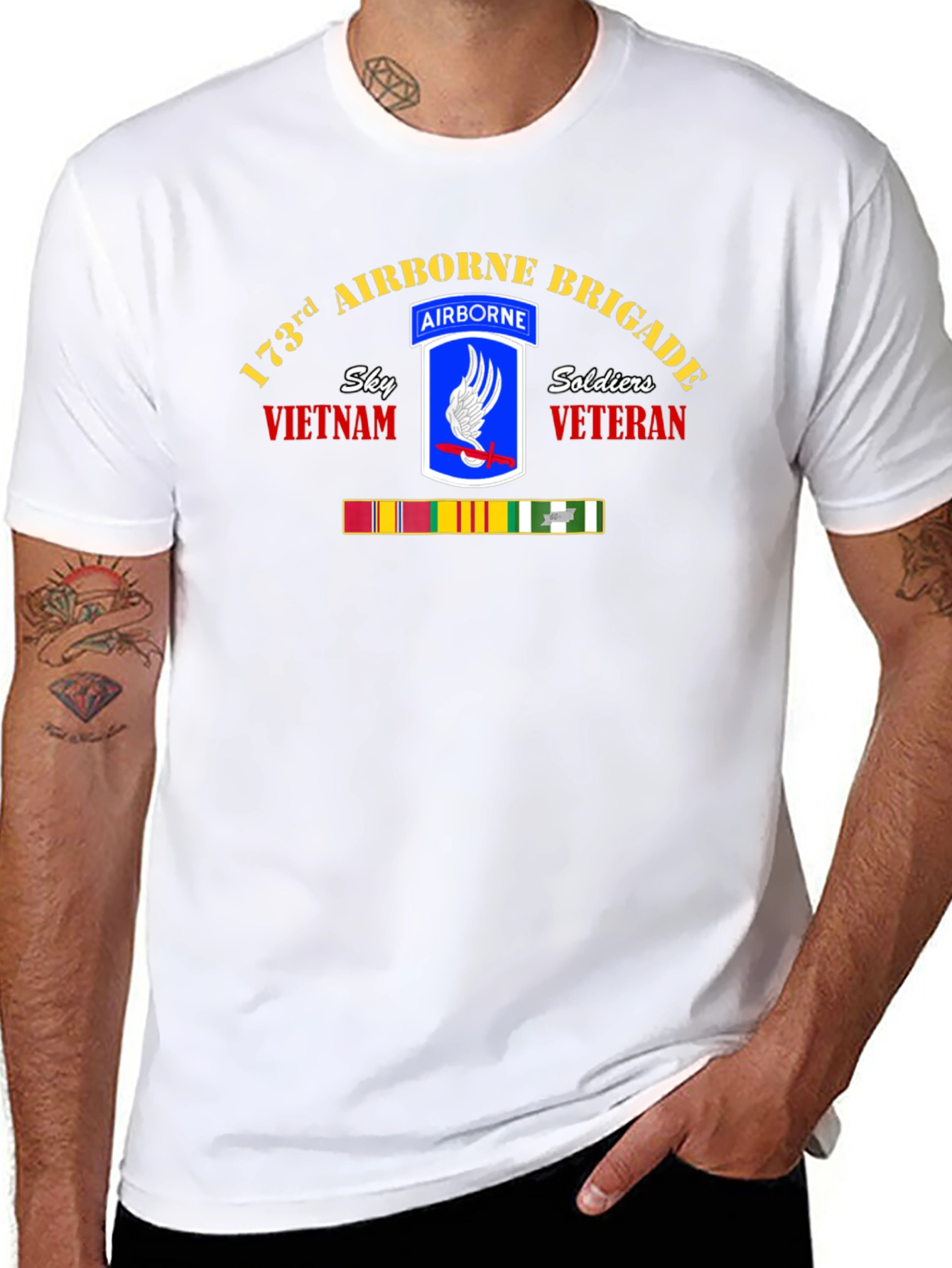173rd Airborne Brigade Vietnam Veteran T-Shirt